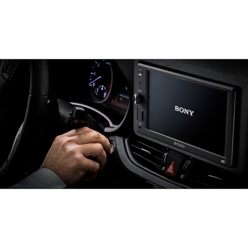 Sony Autoradio »XAV1550ANT«, (A2DP Bluetooth-AVRCP Bluetooth Digitalradio (DAB+)-FM-Tuner 55 W)