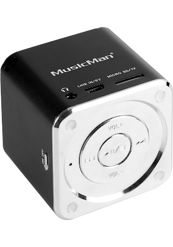 Technaxx Portable-Lautsprecher »Mini MusicMan Soundstation«, (1) kaufen