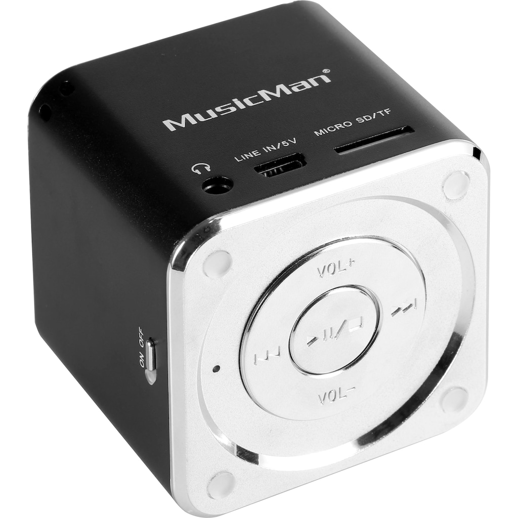 Technaxx Portable-Lautsprecher »Mini MusicMan Soundstation«, (1 St.)