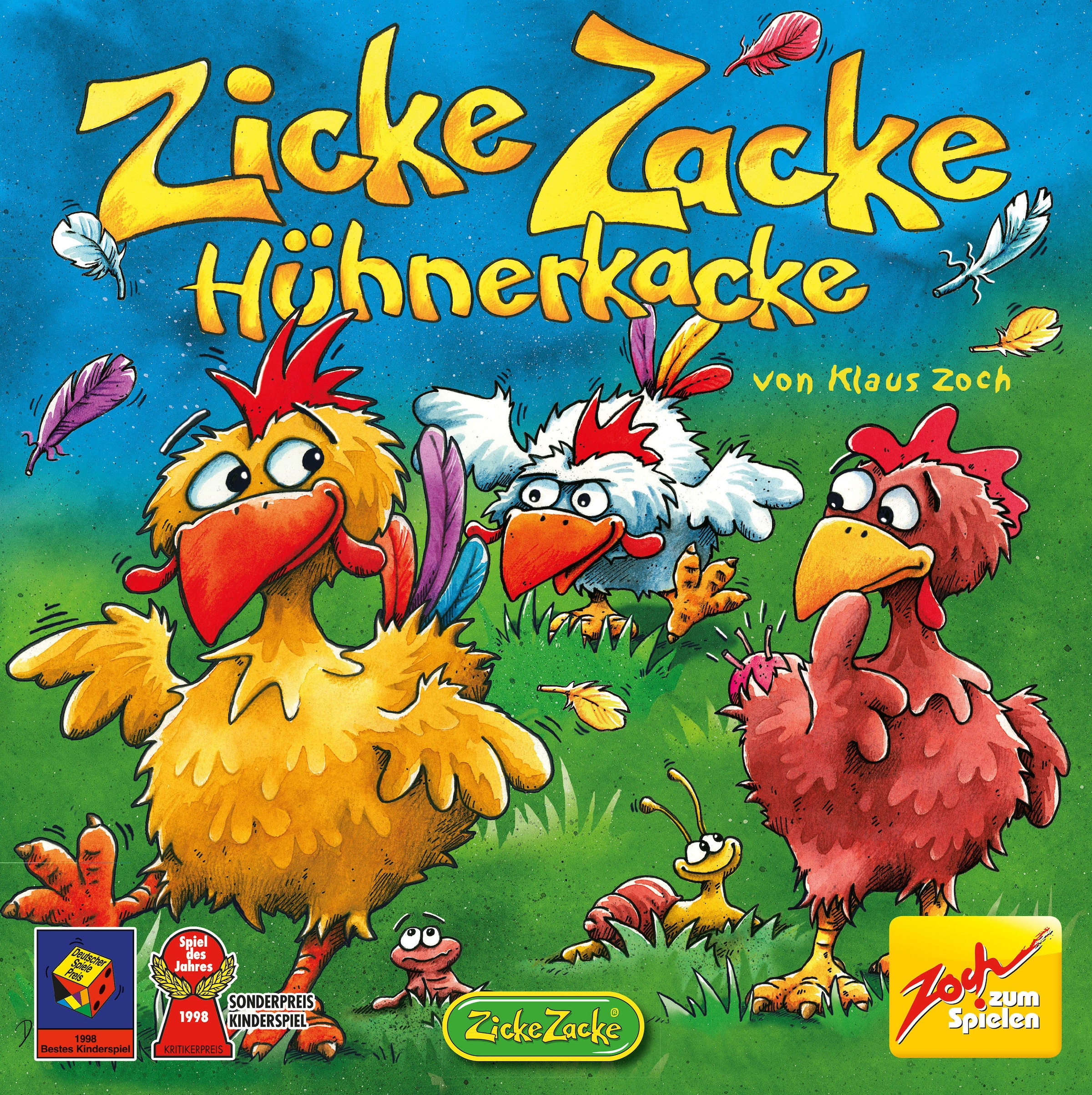 Zoch Spiel »Zicke Zacke Hühnerkacke«, Made in Germany
