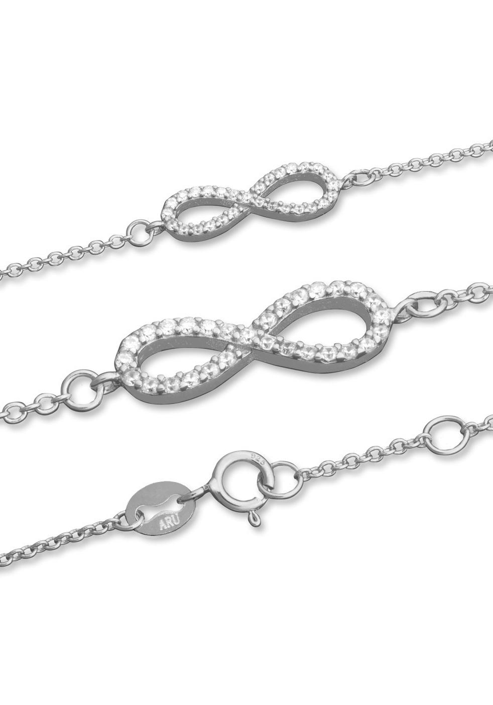 Firetti Silberarmband »Schmuck Geschenk, Infinity, Unendlichkeitsschleife«,  mit Zirkonia online kaufen | Silberarmbänder