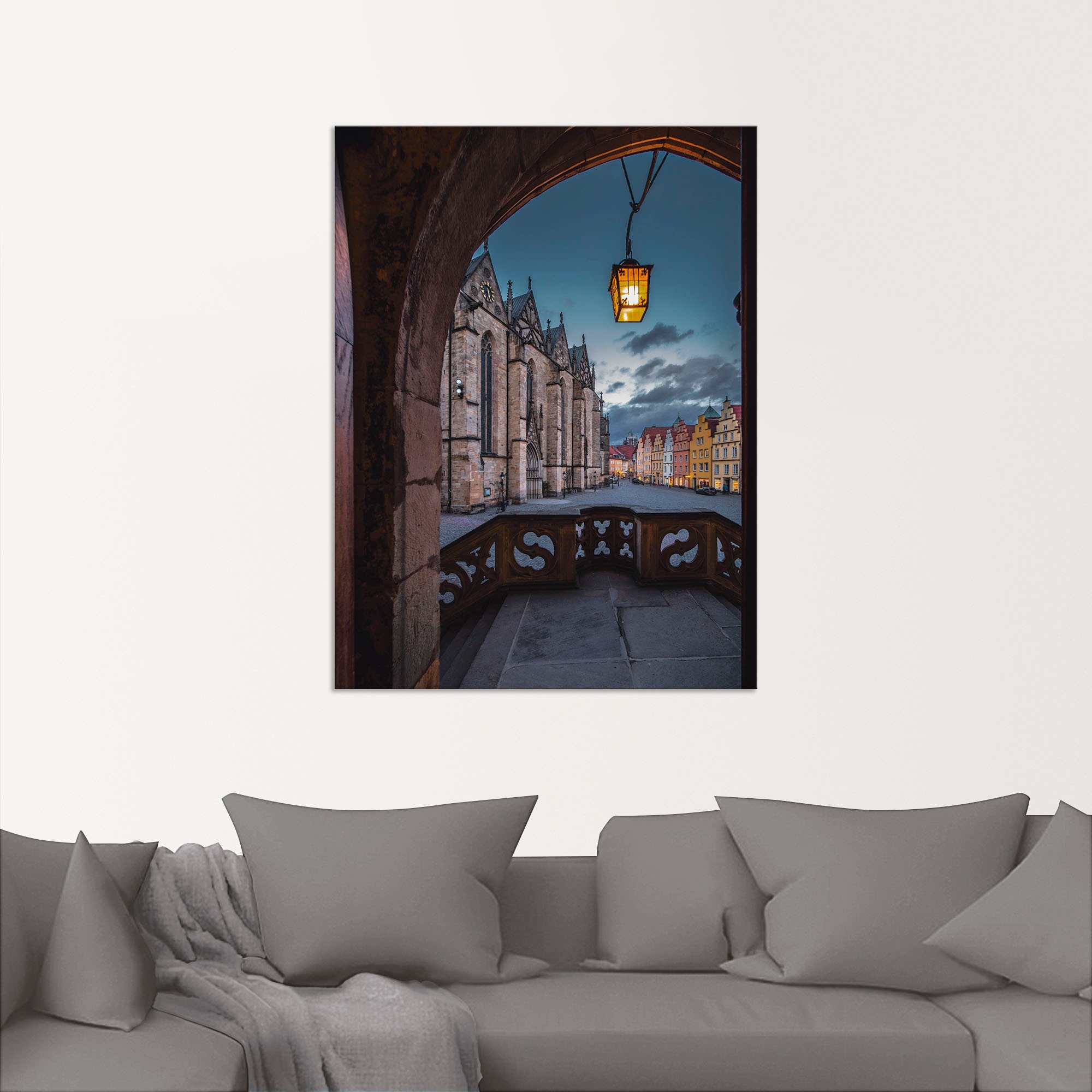 Artland Wandbild »Osnabrück Marktplatz«, Deutschland, (1 St.), als Alubild, günstig online kaufen