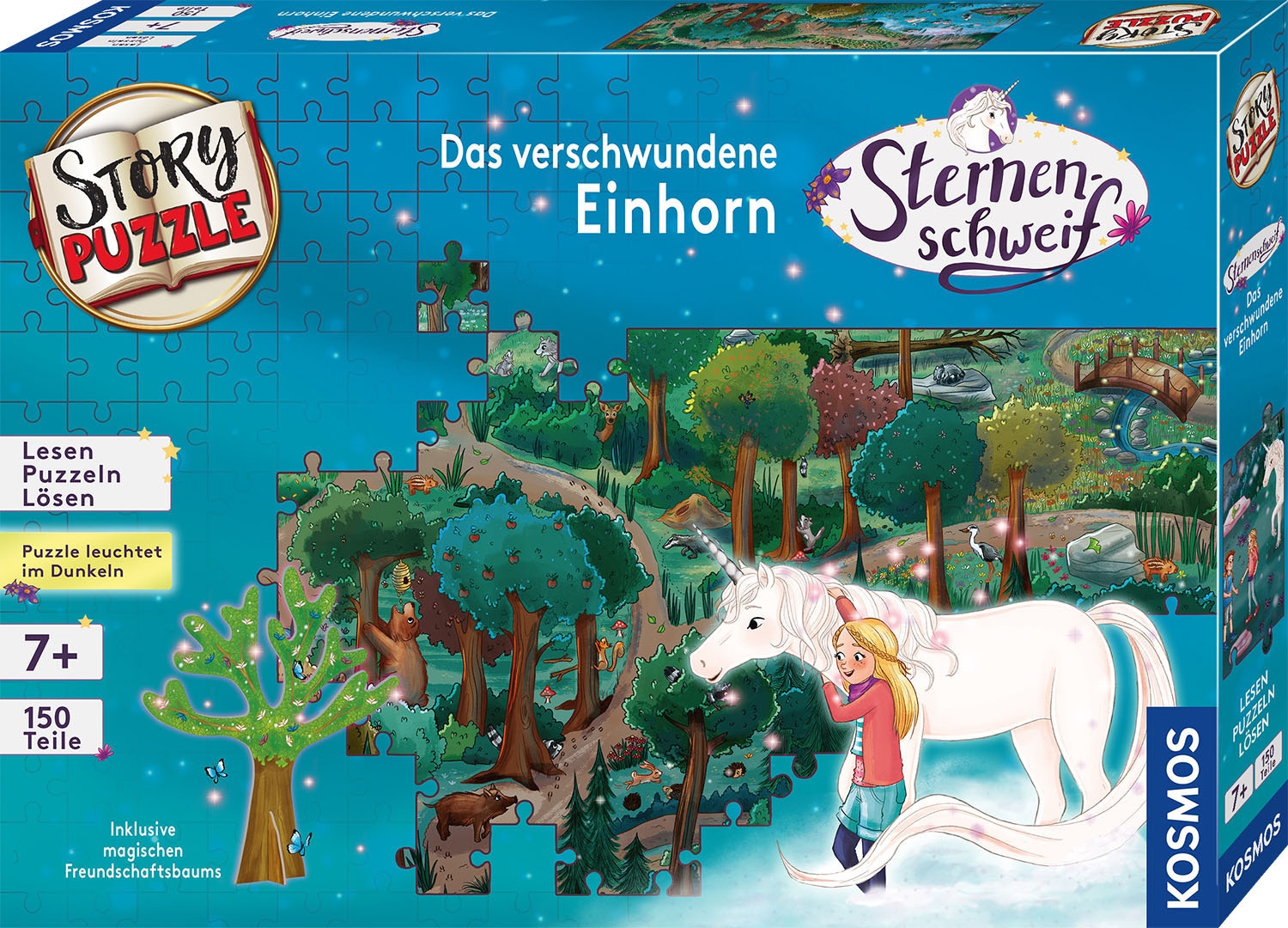 Puzzle »StoryPuzzle, Sternenschweif, Das verschwundene Einhorn«, Made in Germany