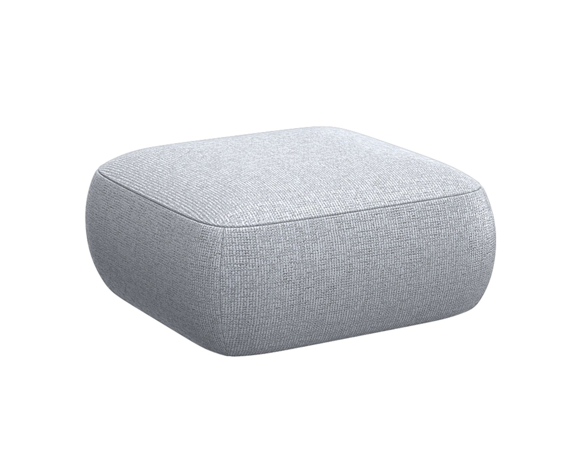 FLEXLUX Pouf »Torino, rund, bodennah, Sitzhocker, Polsterhocker«, Modernes, günstig online kaufen