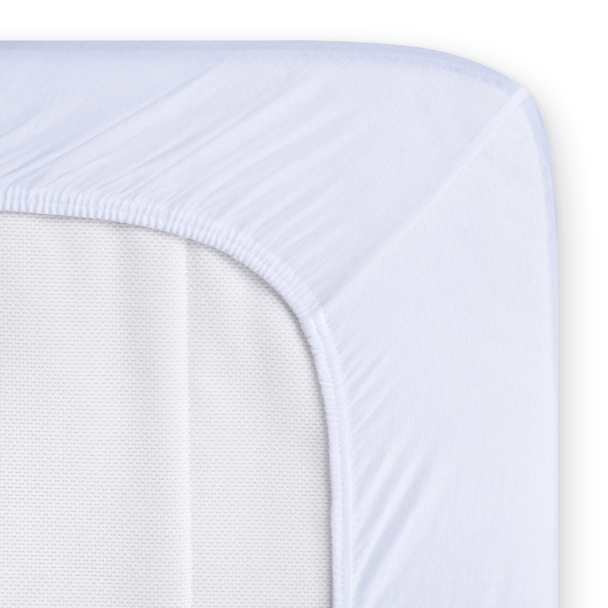 bugatti Spannbettlaken »PREMIUM, Baumwolle mit Elasthan, 180 g/m²« blickdicht und dehnbar