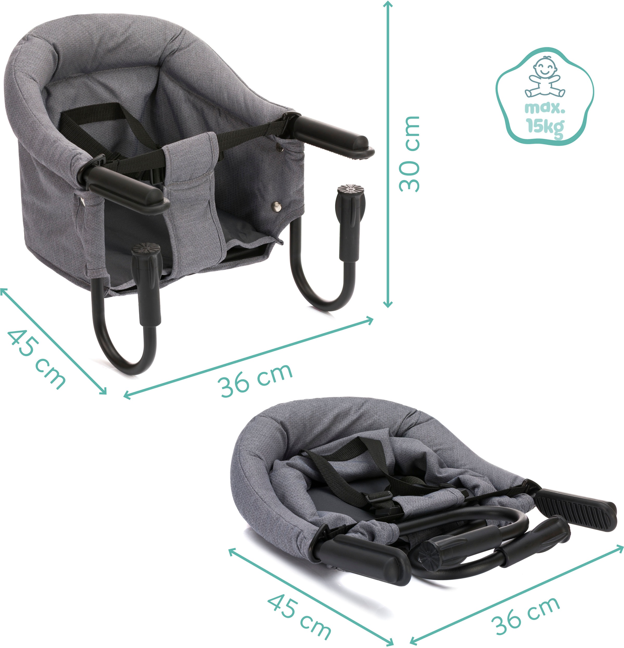 Fillikid Tischsitz »Comfort« praktisch zusammenklappbar