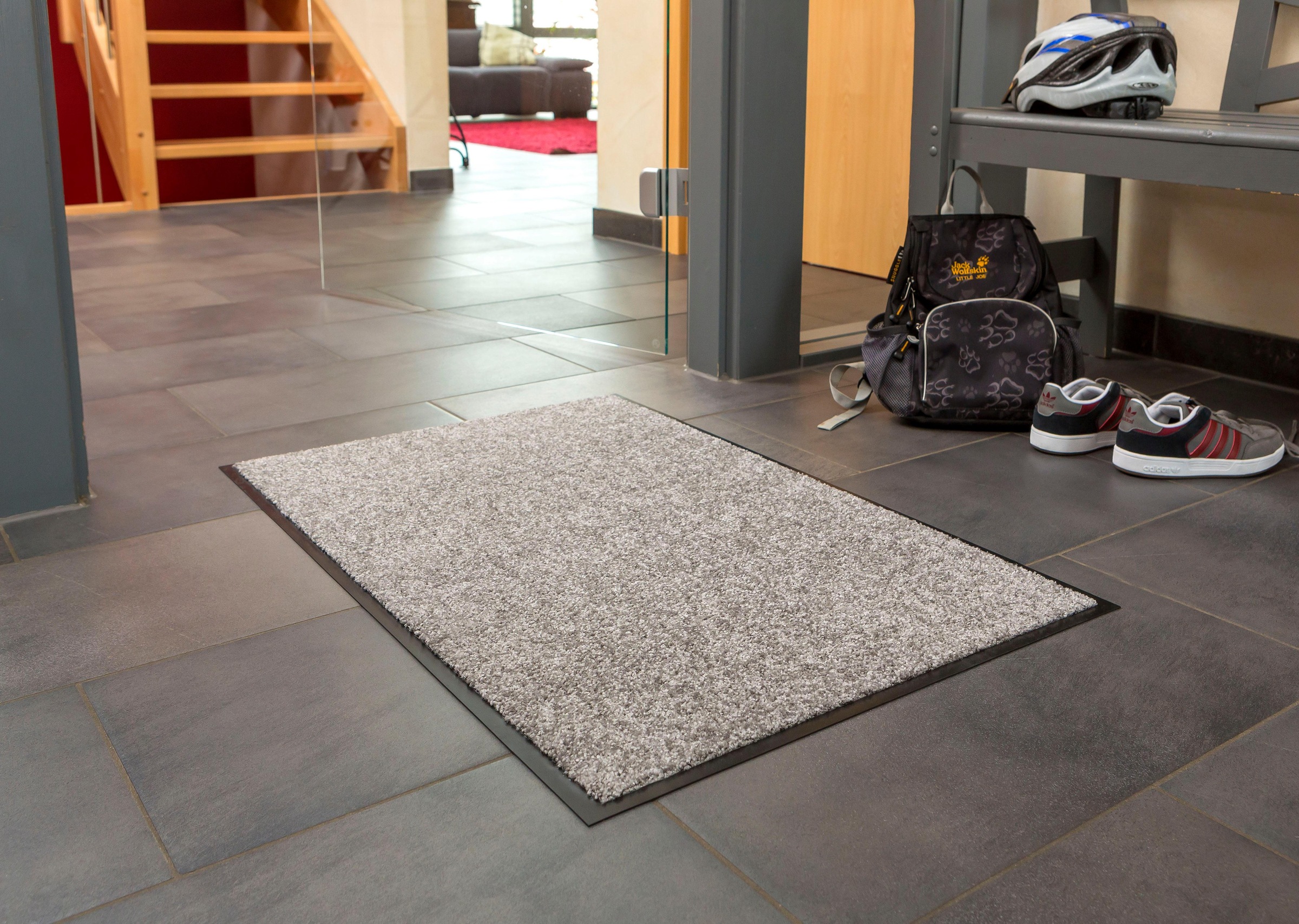 Astra Sauberlaufmatte Proper Tex Uni grün 60 x 90 cm günstig online kaufen