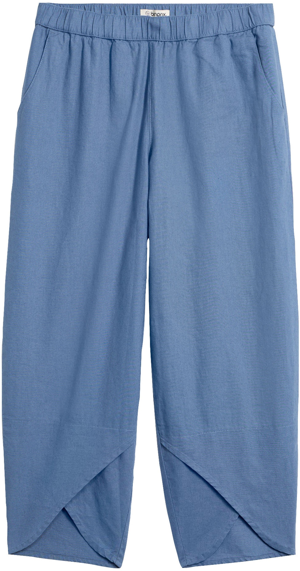 bonprix 3/4-Hose »3/4-Hose aus leichtem Leinen-Mix«  aus Leinen-Mix, mit Seitenschlitzen, Regular Fit, casual Stil