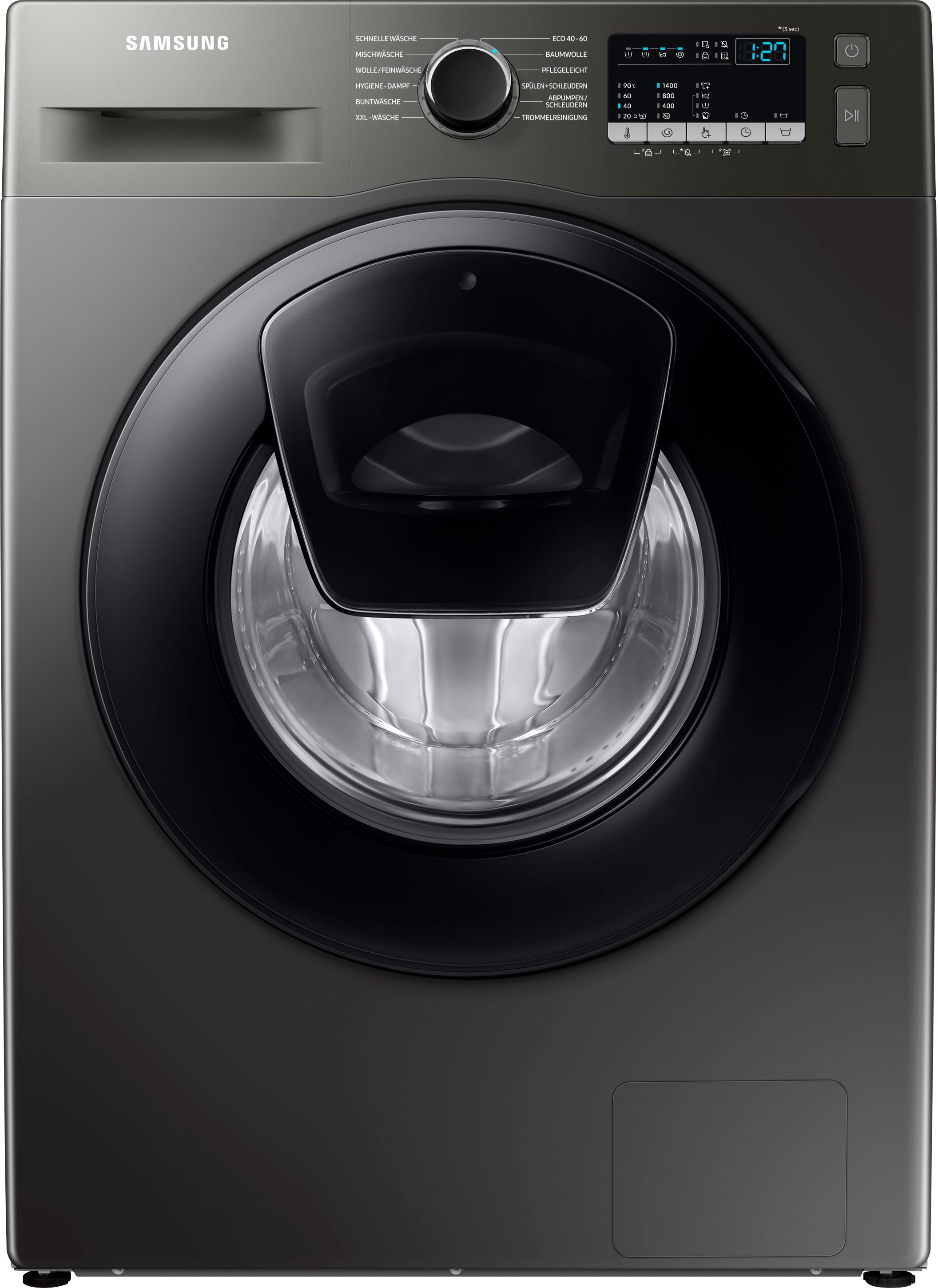 12. Bild von Samsung Waschmaschine »WW7ET4543AX«, WW4500T INOX, WW7ET4543AX, 7 kg, 1400 U/min, AddWash™