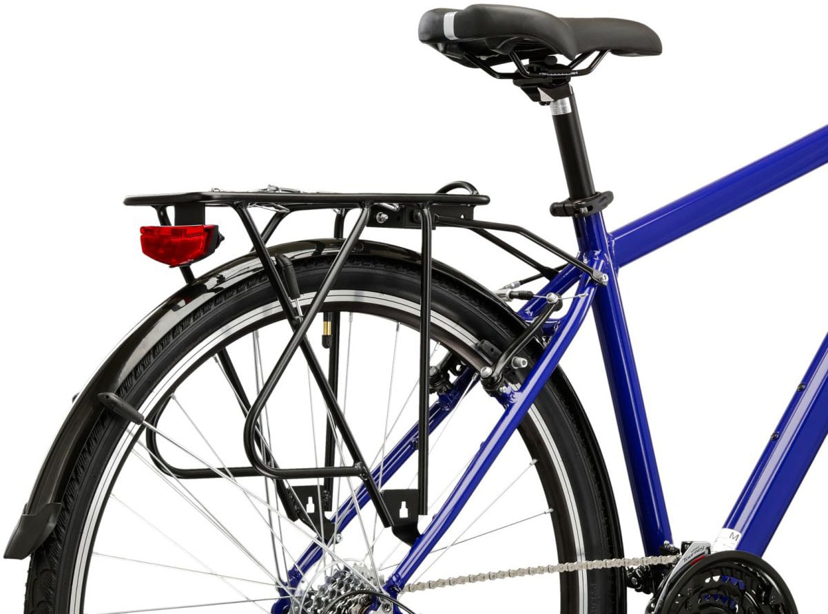 Kross Trekkingrad »Herren-Trekkingrad 28" Trans 1.0 Blau 21 Gänge« 21 Gang Shimano TOURNEY TY300 Schaltwerk Kettenschaltung