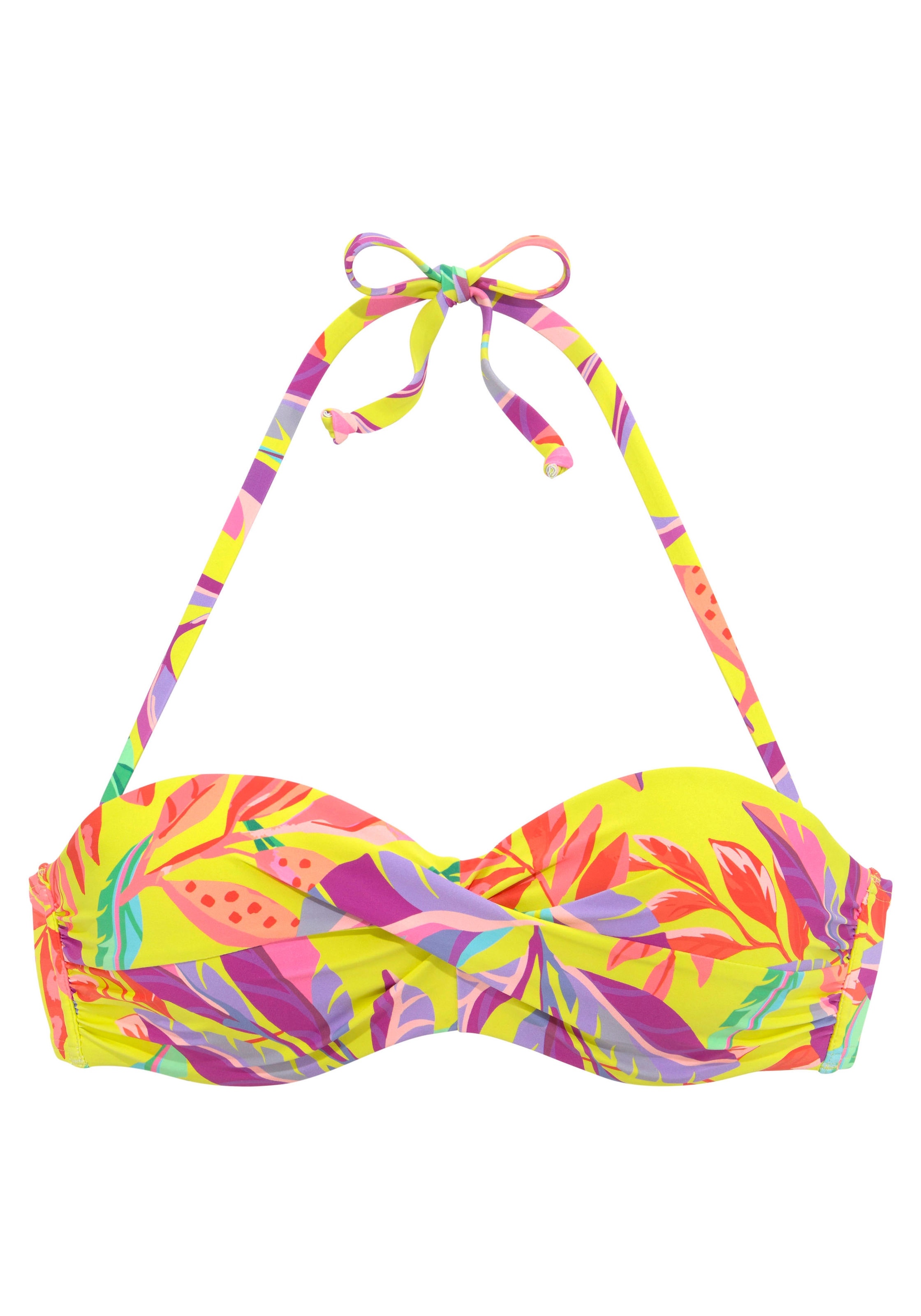 s.Oliver Bügel-Bandeau-Bikini-Top »Mallorca«, in Wickeloptik