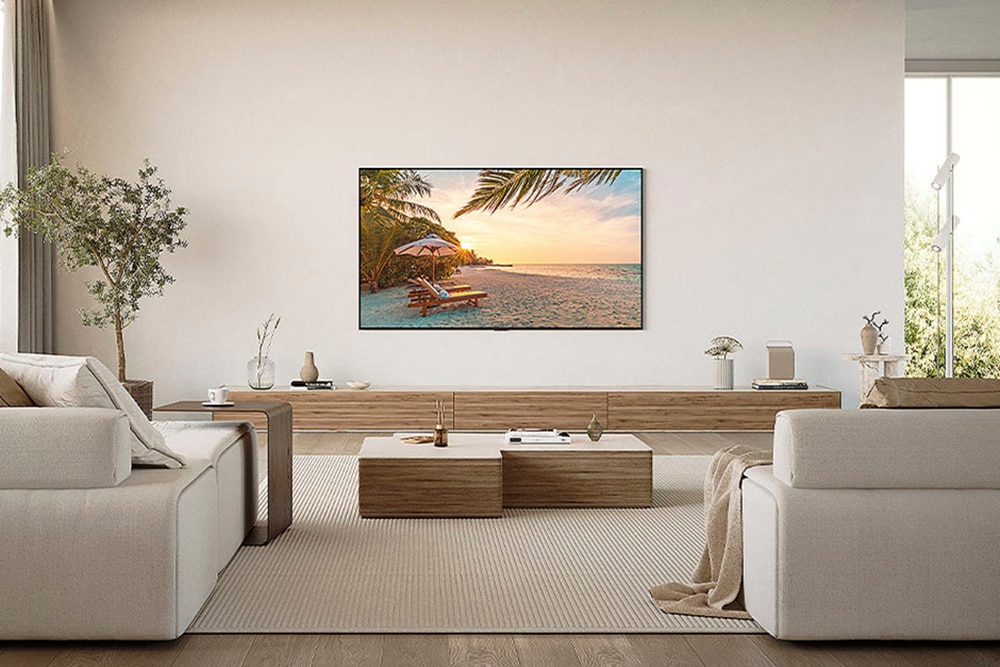 Samsung QLED-Fernseher »GQ55Q80DAT«, 4K Ultra HD, Smart-TV, Neural Quantum 4K AI Gen2 Prozessor, bis zu 120Hz