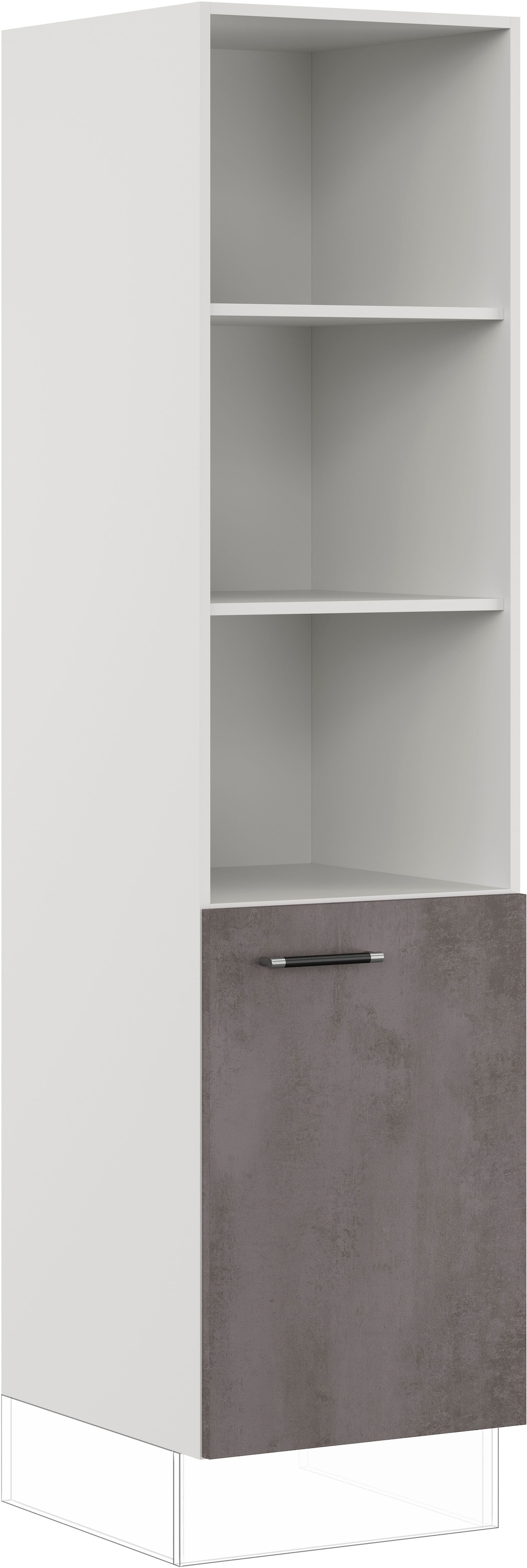 IMPULS KÜCHEN Seitenschrank »"Prag", Breite/Höhe: 50/190,7 cm« vormontiert, günstig online kaufen