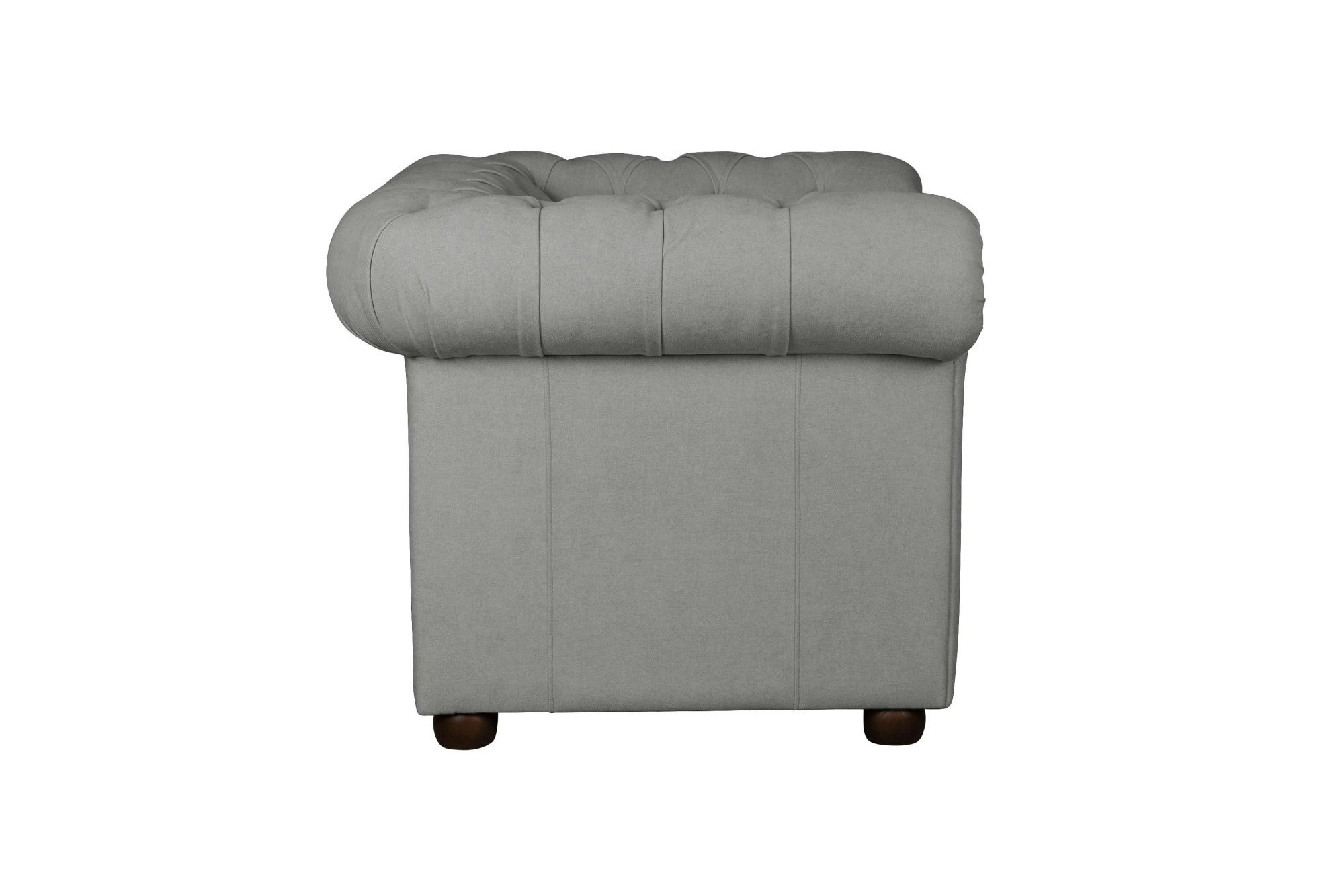 Home affaire Sessel »CHARENTE, Chesterfield, Wellenfederung, Maße B/T/H: 105/89/74 cm«, mit edler Knopfheftung und typischen Armlehnen