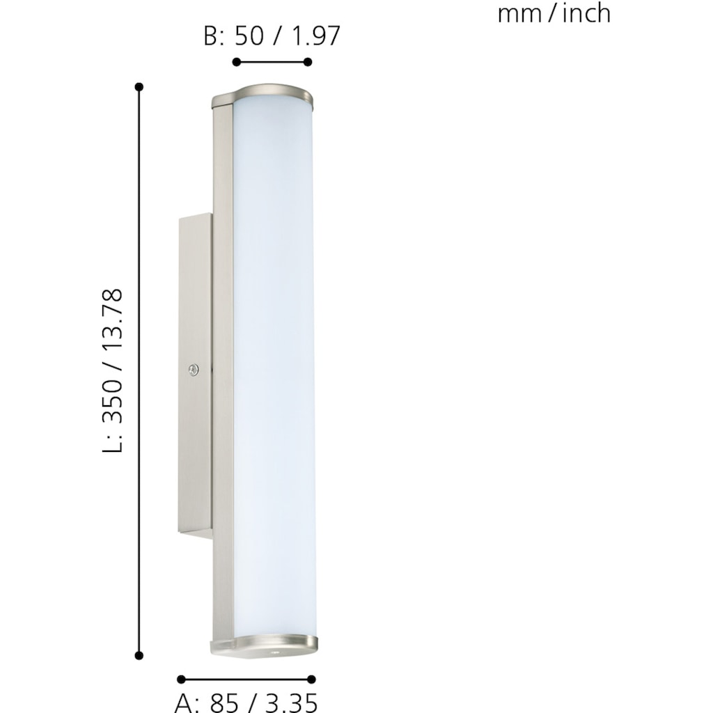 EGLO LED Wandleuchte »CALNOVA«, 1 flammig-flammig