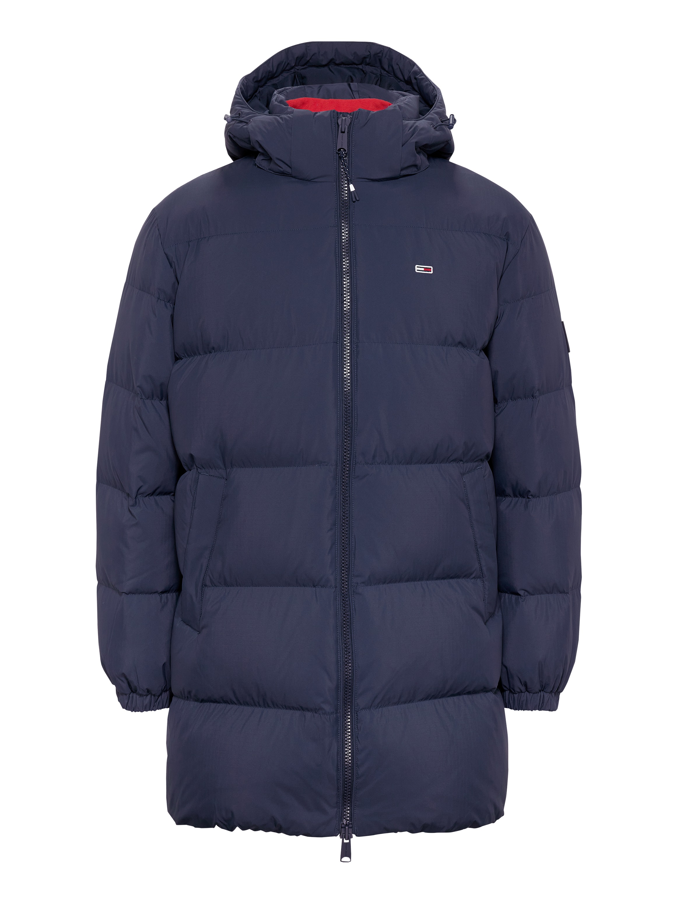 Tommy Jeans Steppjacke »TJM ESSENTIAL DOWN PARKA«, mit Kapuze, Daunenjacke, Übergangsjacke mit Kapuze