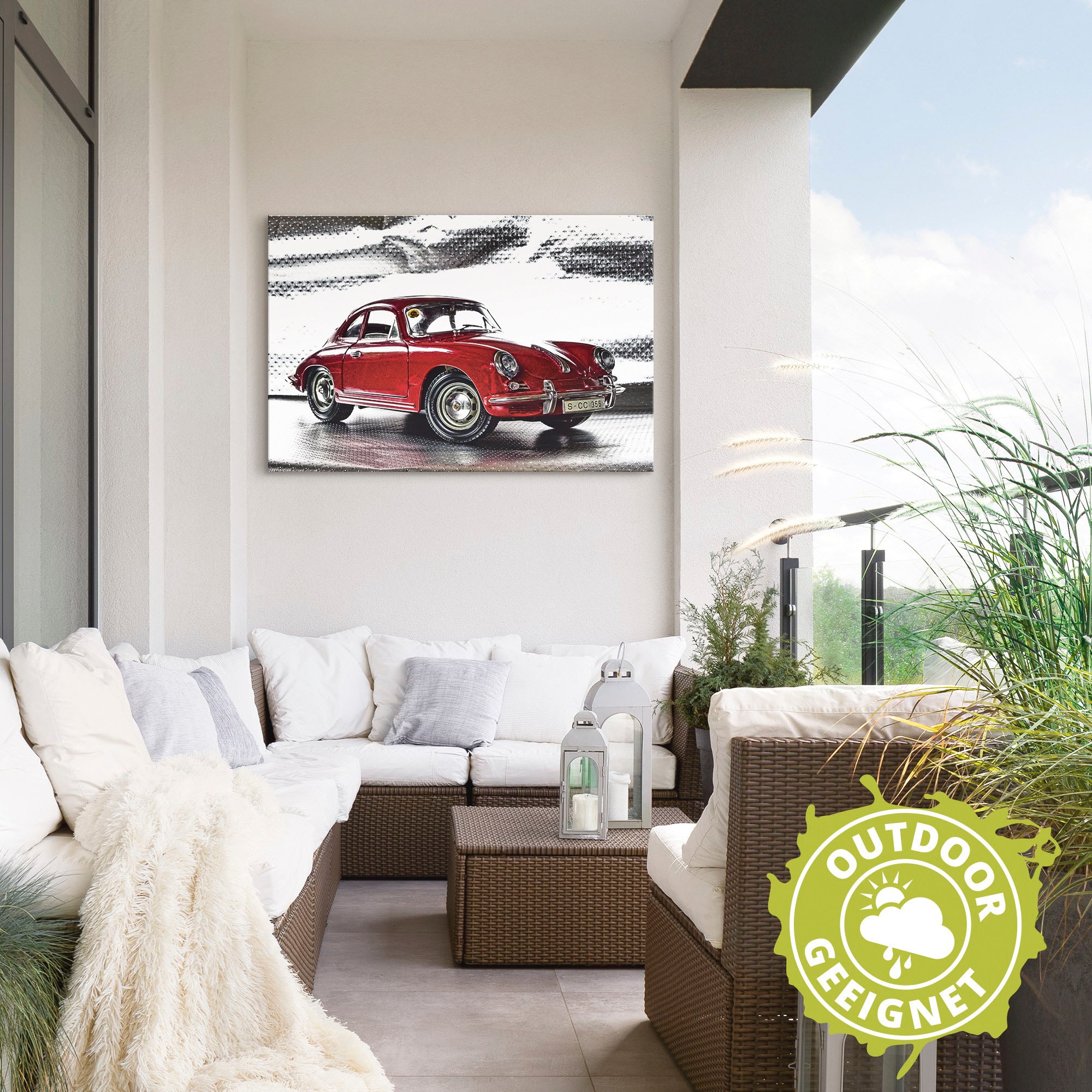 Artland Wandbild »Klassiker - Der Porsche 356«, Auto, (1 St.), als Alubild, günstig online kaufen