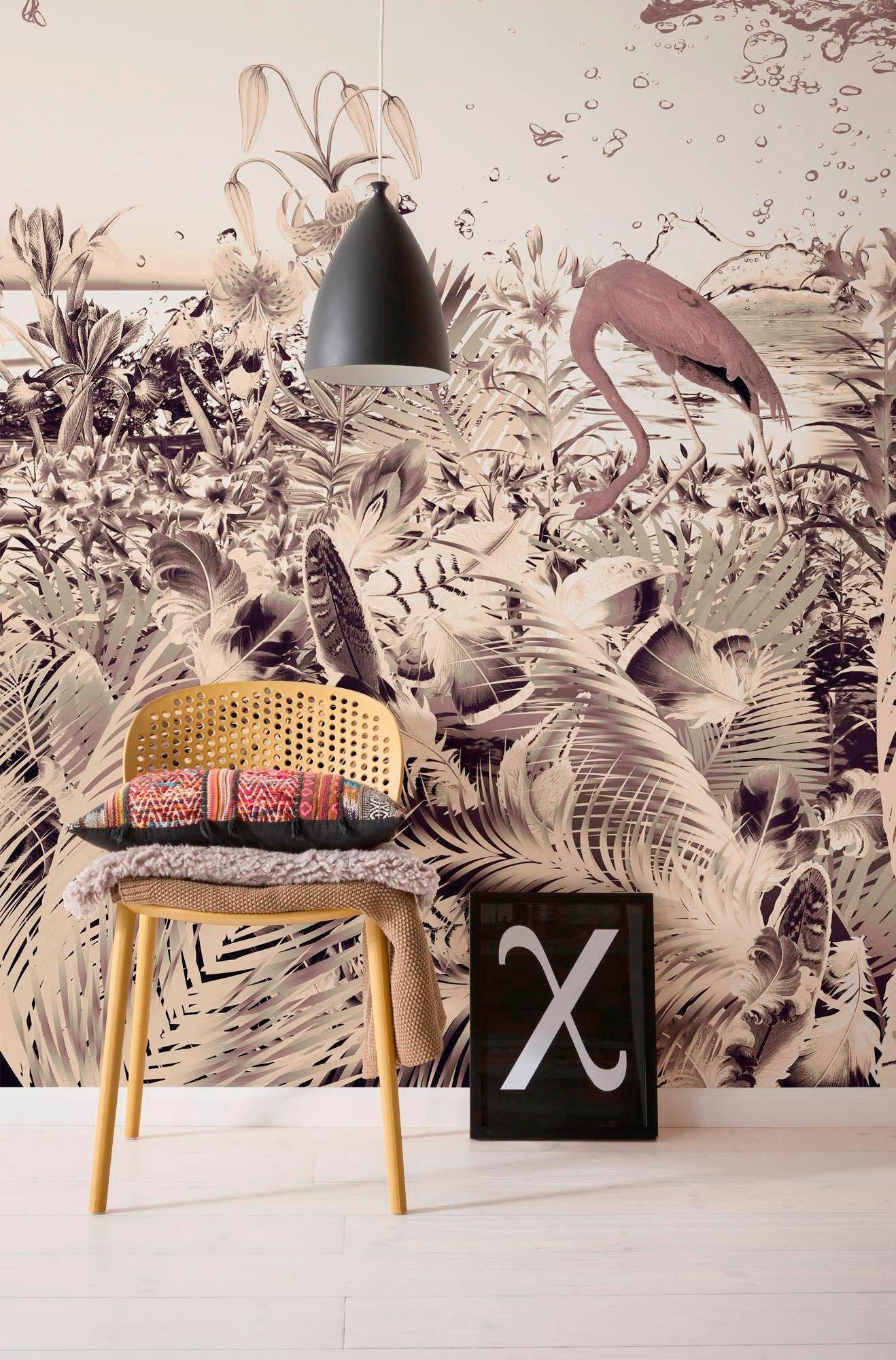 Komar Vliestapete »Digitaldruck Vlies -  Fantasia Light - Größe 200 x 250 cm« bedruckt glatt Wohnzimmer, Schlafzimmer