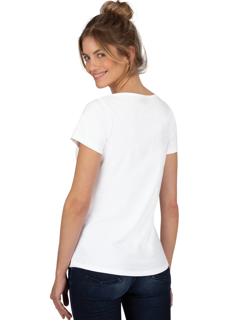 Trigema T-Shirt »TRIGEMA Schickes Damen T-Shirt in Öko-Qualität« online  bestellen