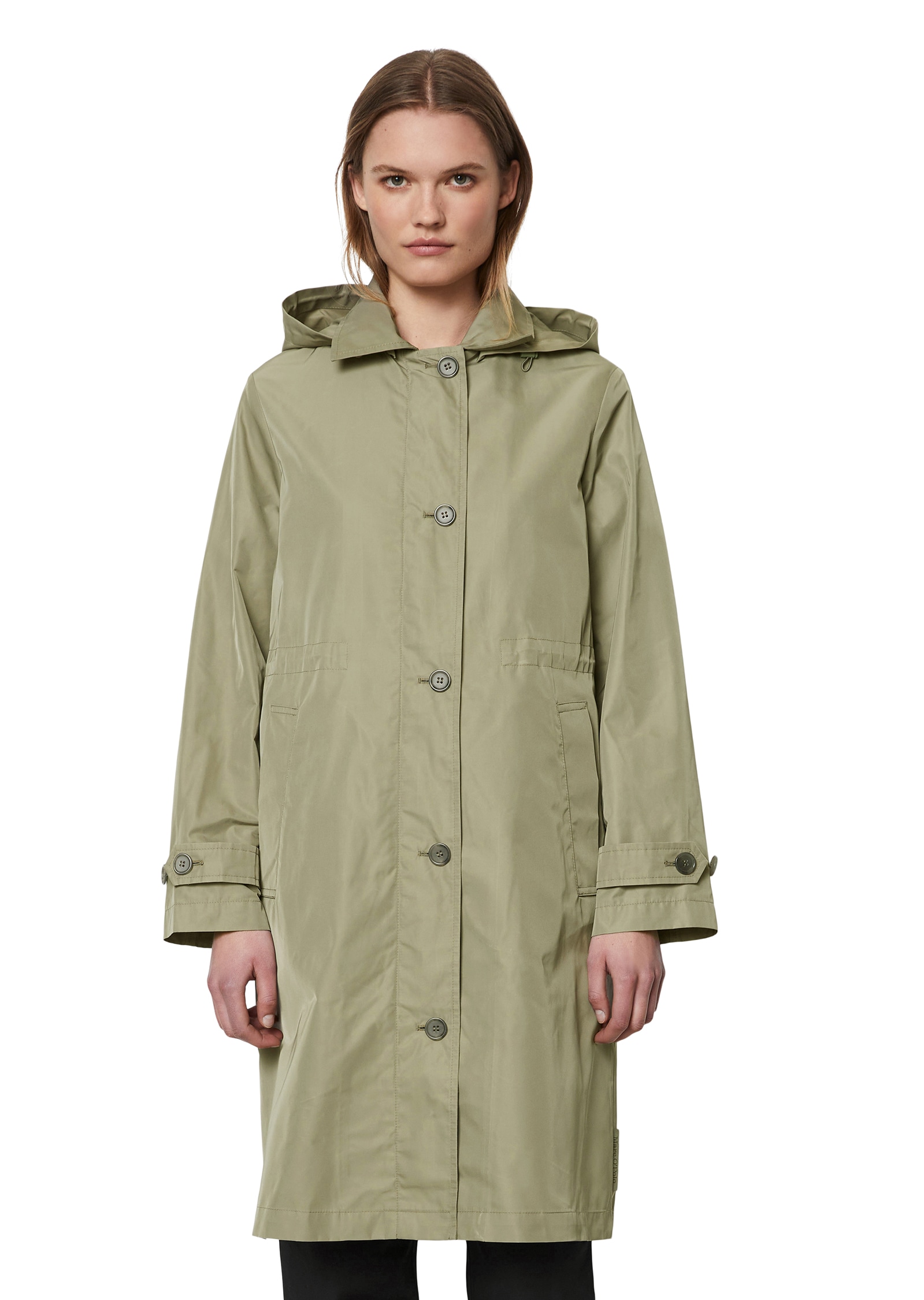 Marc O'Polo Trenchcoat, Im lockeren Fit und leichten A-Shape