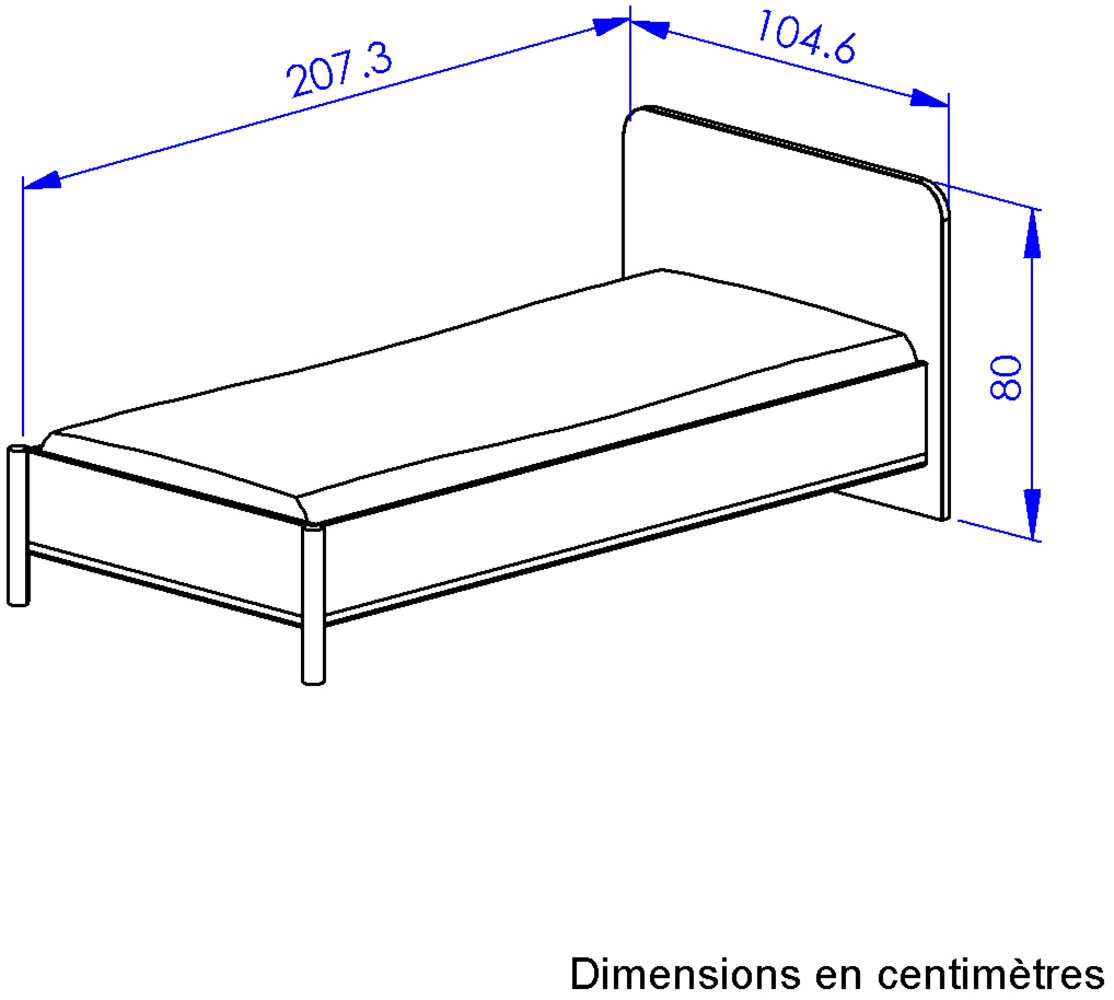 Gami Schlafzimmer-Set »Set 4 Tlg«, Ein komplettes Schlafzimmer mit Stauraum