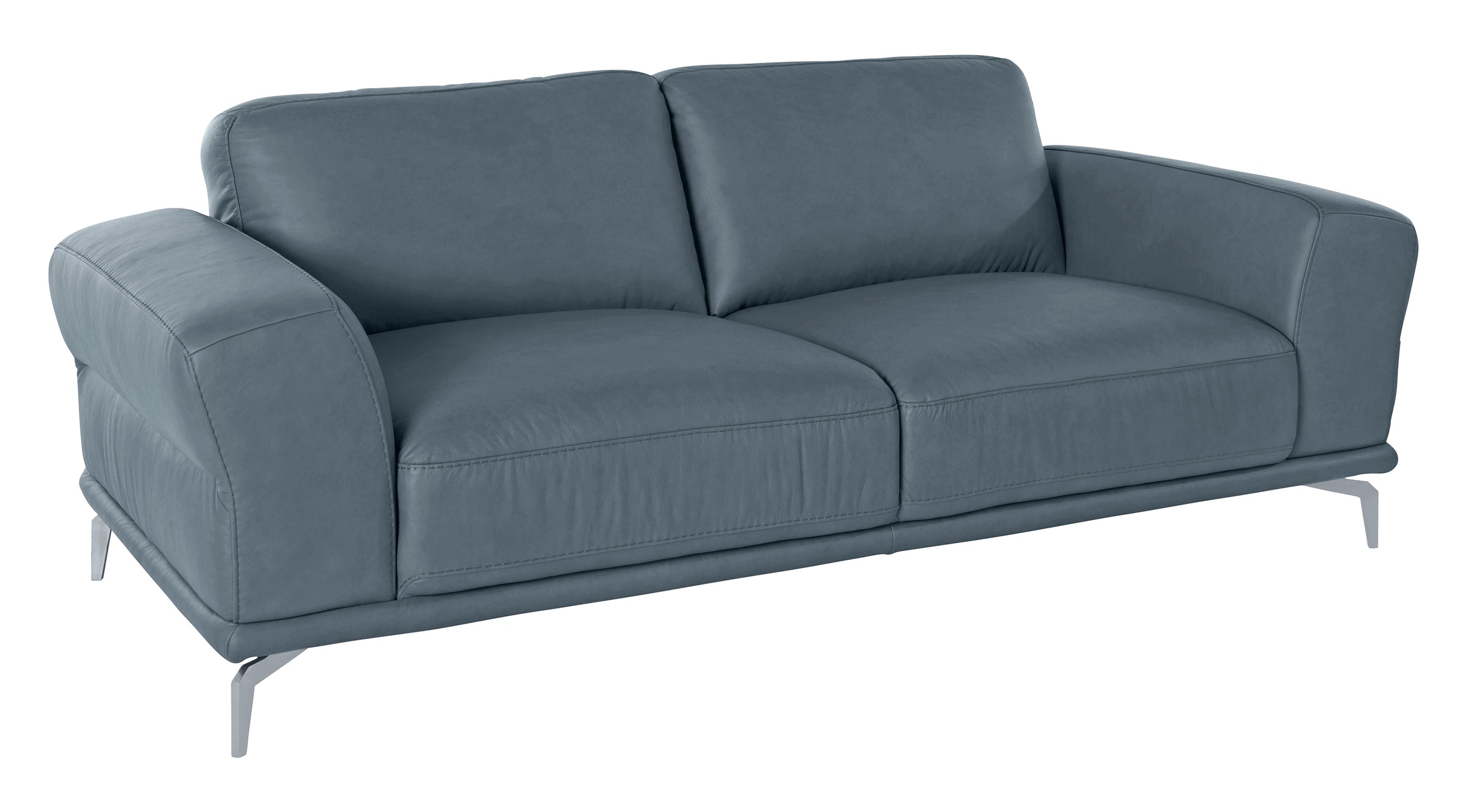 W.SCHILLIG 2,5-Sitzer »montanaa«, mit Metallfüßen in Silber matt, Breite 212 cm