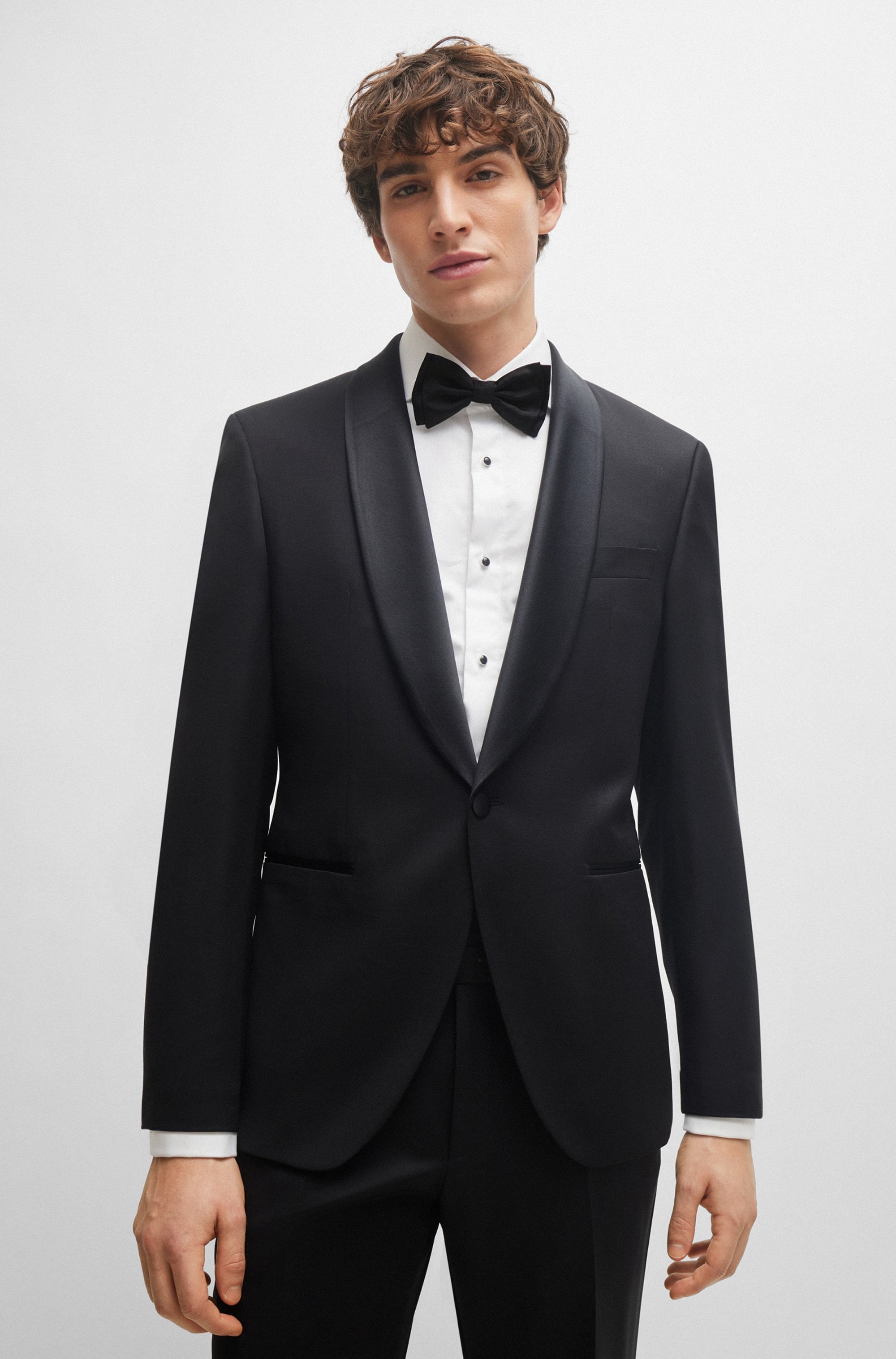 BOSS Fliege »H-BOW TIE«, aus reiner Seide