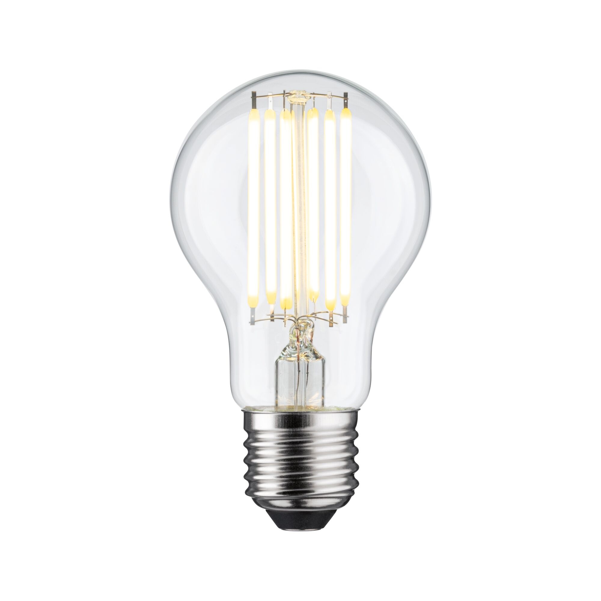 Paulmann LED-Leuchtmittel »Eco-Line Filament 230V LED Birne E27 1er-Set 1521lm 7,2W 3000K Klar«, E27, 1 St., Warmweiß