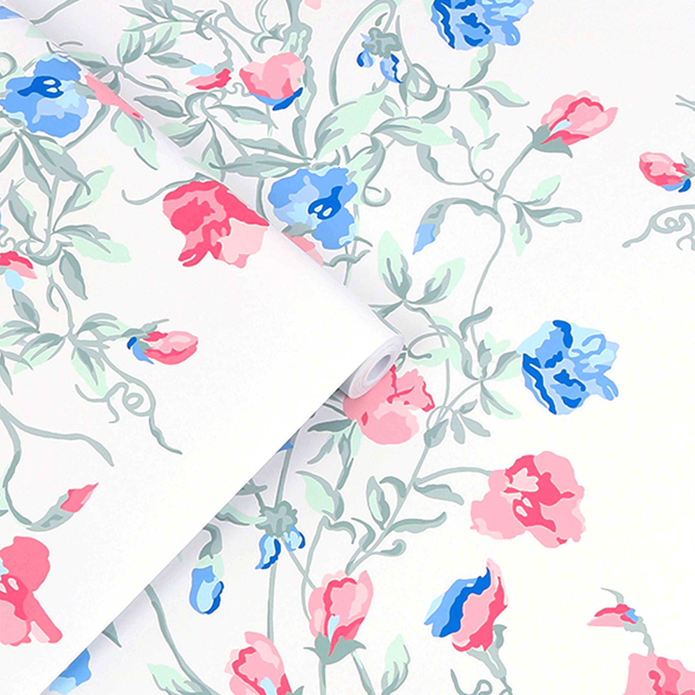 LAURA ASHLEY Vliestapete »Charlotte« Motiv glatt Motiv