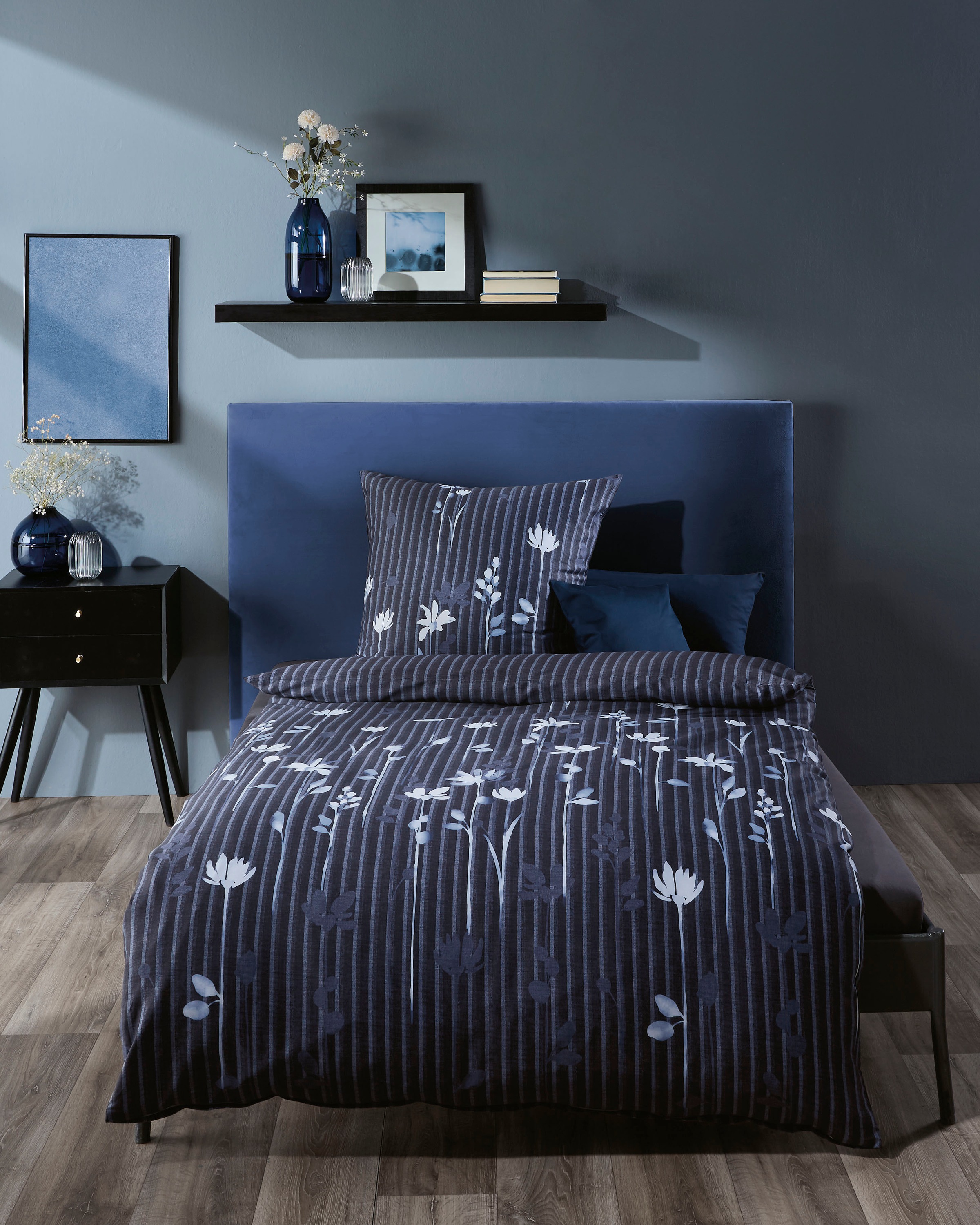 Kaeppel Bettwäsche »Floral Stripes« günstig online kaufen