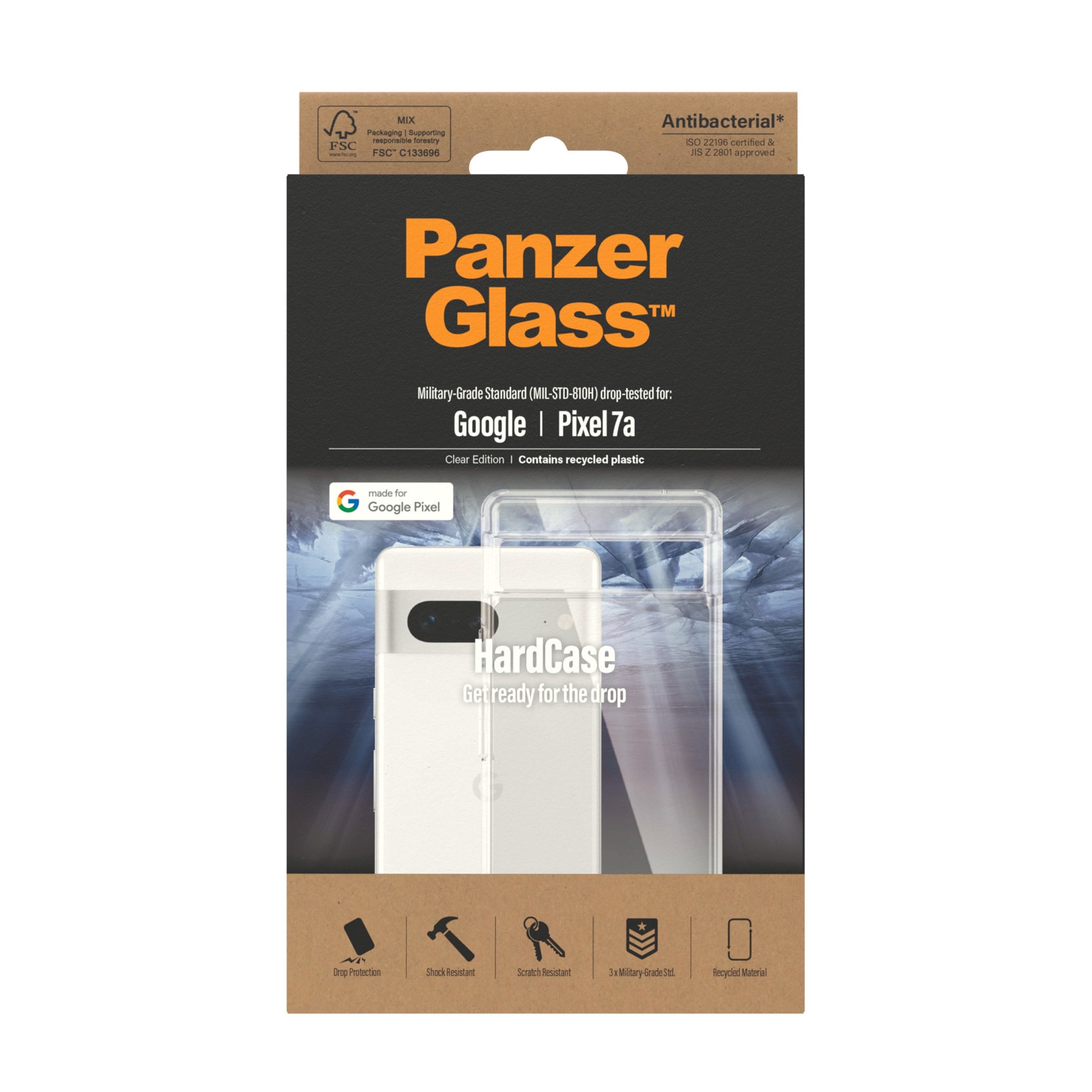 PanzerGlass Backcover »HardCase« Google Pixel 7a für Google Pixel 7a