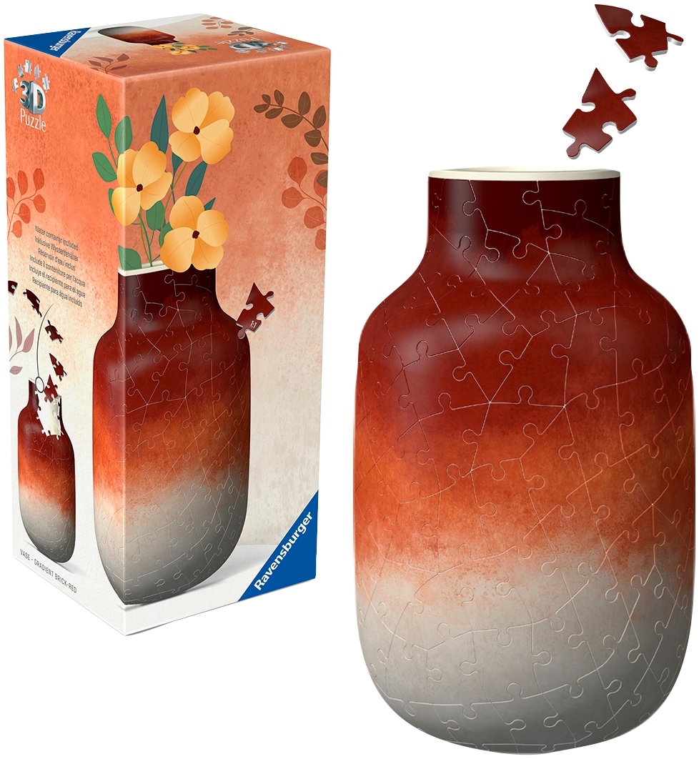 Ravensburger 3D-Puzzle »Vase Gradient Brick-Red« Made in Europe