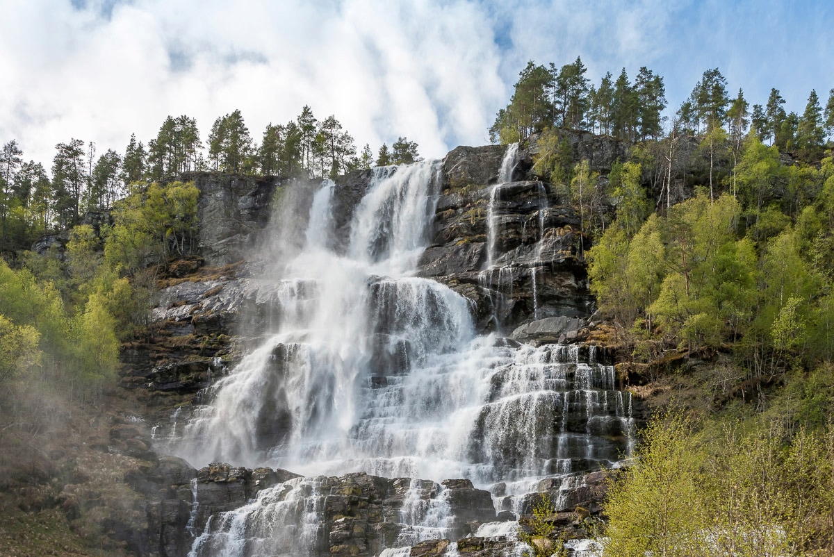 Papermoon Fototapete »Wasserfall« günstig online kaufen