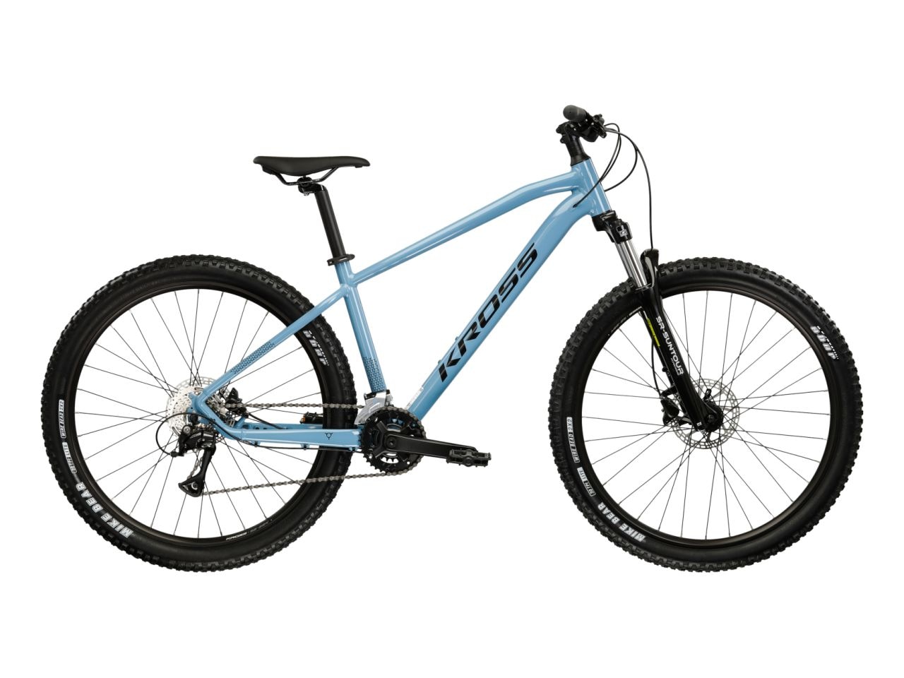 Kross Mountainbike »KROSS Mountainbike Hardtail 29" Hexagon 4.0 blau 16 Gänge« 16 Gang Shimano ACERA M3020 Schaltwerk Kettenschaltung