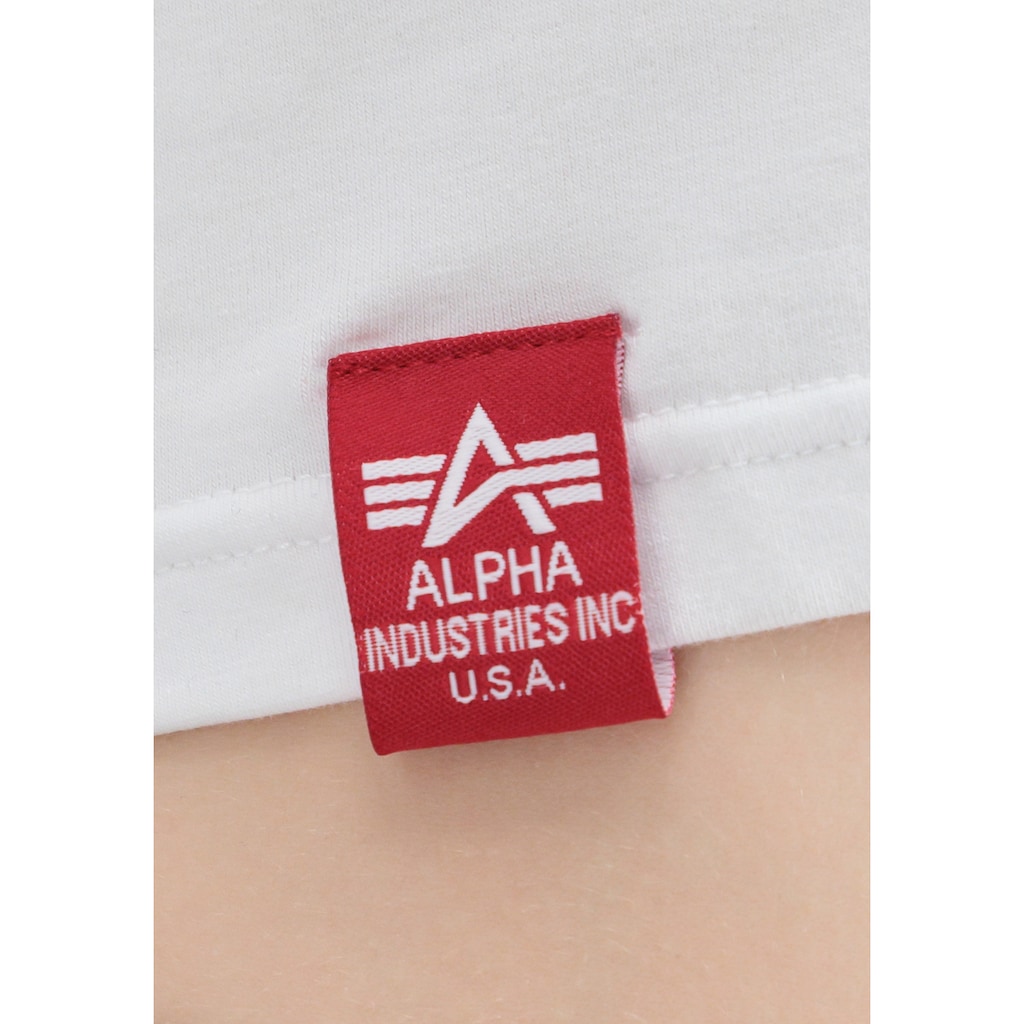 Alpha Industries Longsleeve »ALPHA INDUSTRIES Women - Longsleeves Basic Cropped LS Wmn«