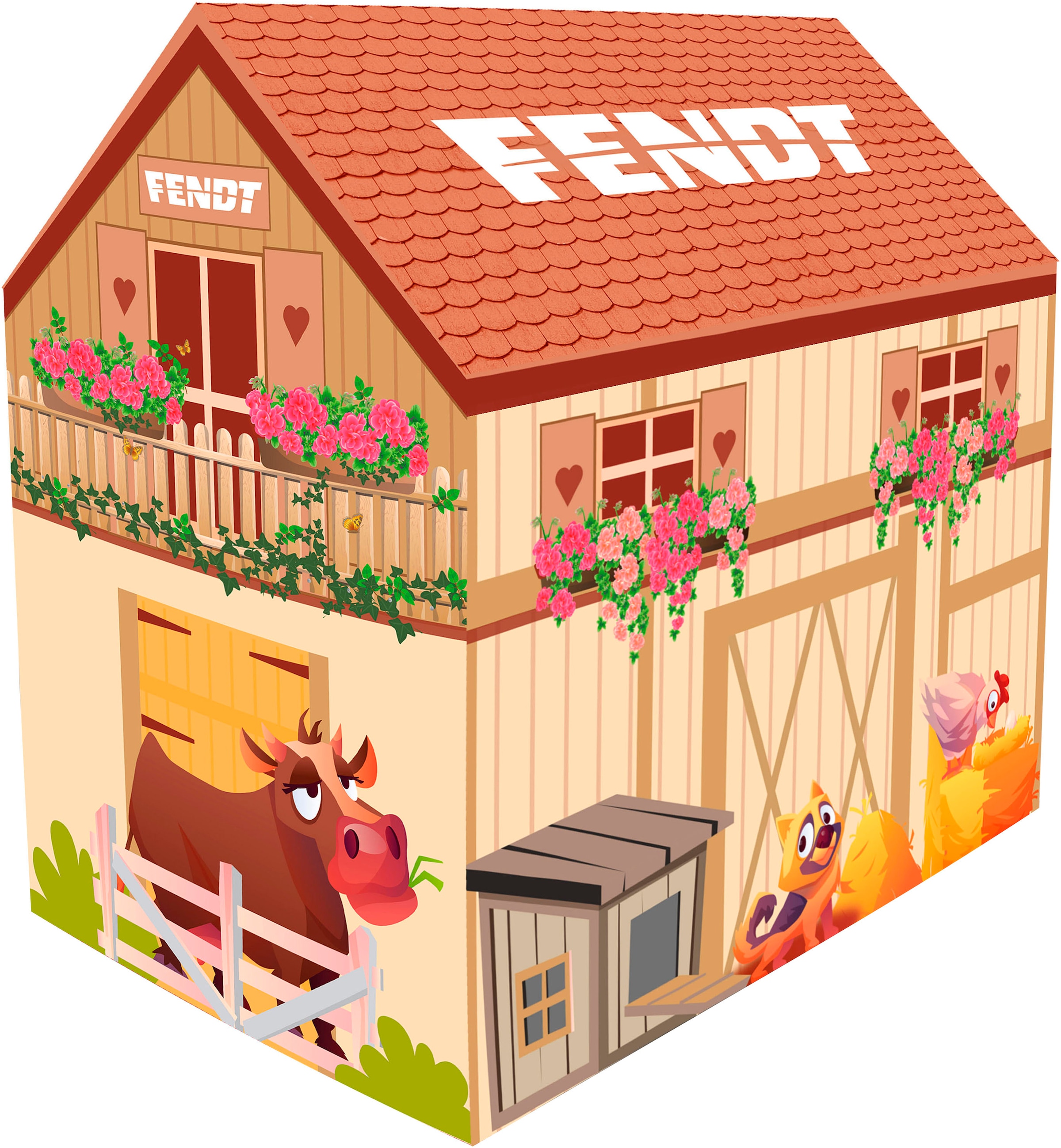 Jamara Spielzelt »Fendt Bauernhof«