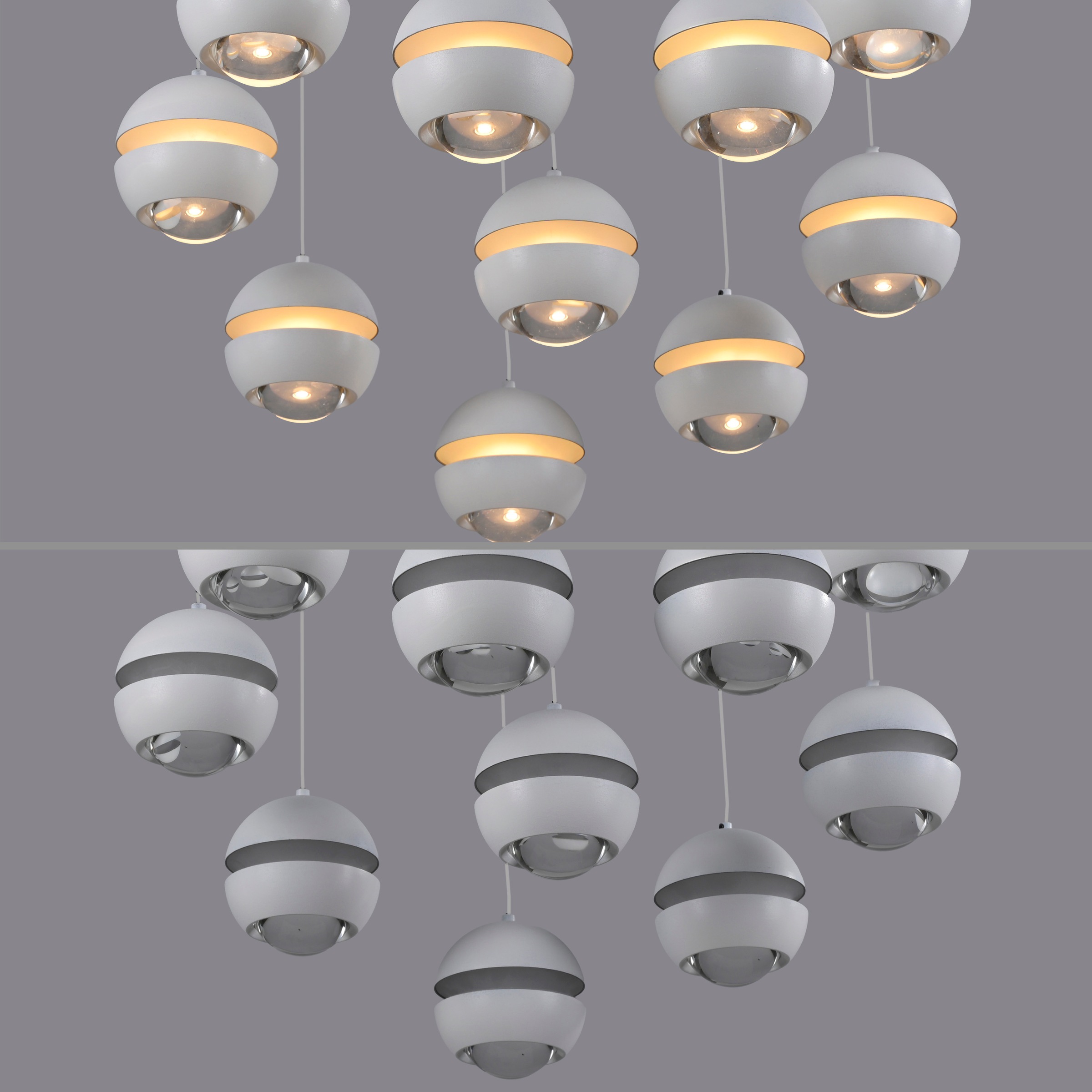 SCHÖNER WOHNEN-Kollektion LED Pendelleuchte »LINI« LED-Board 1 Stk. Warmweiß SCHÖNER WOHNEN Kollektion, 3-Stufen Dimmer, Comfort-Lift