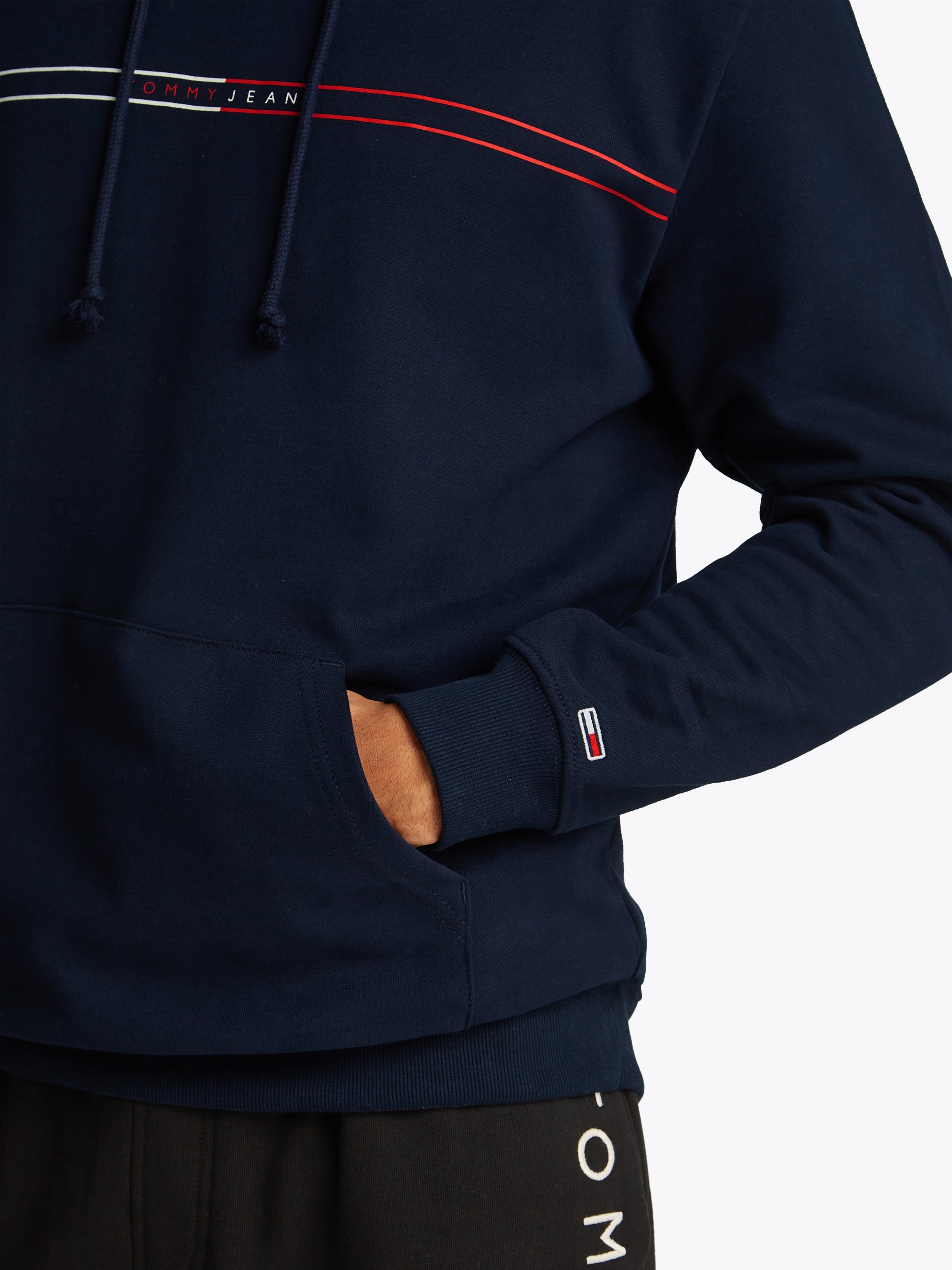Tommy Jeans Kapuzensweatshirt »TJM REG ENTRY GRAPHIC HOODIE EXT«, mit mehrfarbigen Print