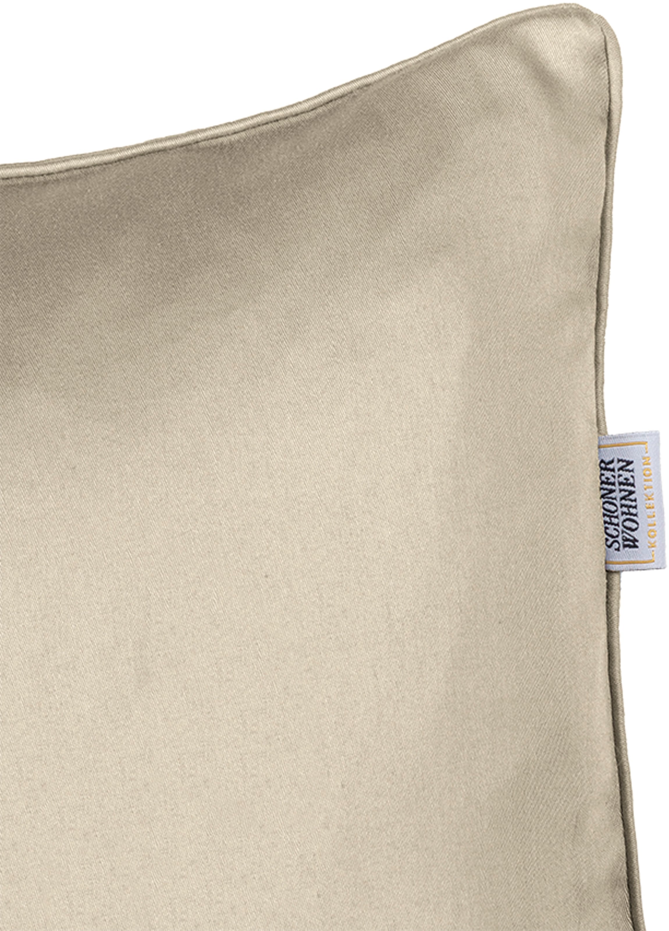SCHÖNER WOHNEN-Kollektion Kissenbezüge »Pure«, (2 St.), 2-teilig, aus nachhaltigerer Baumwolle