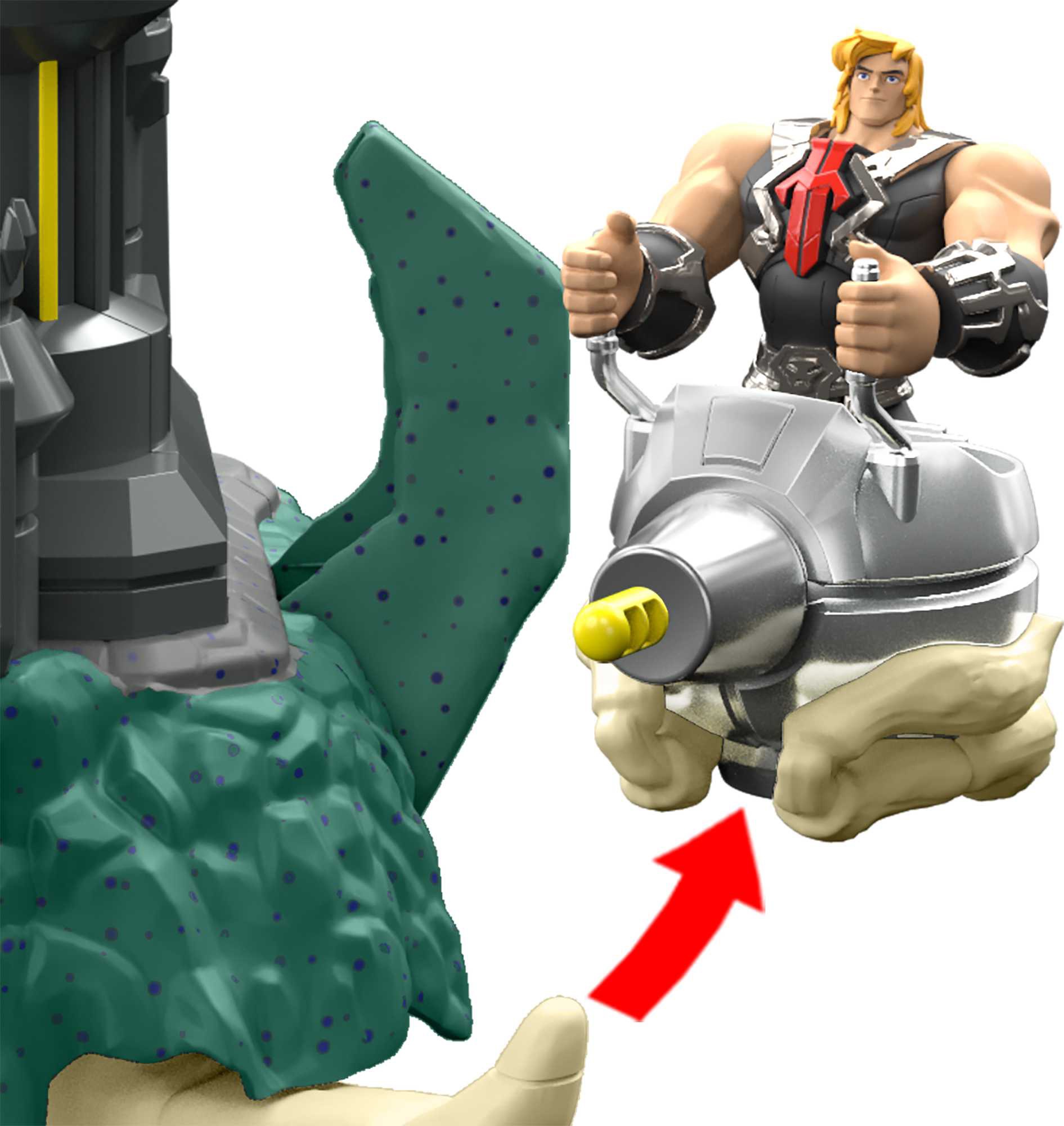 Mattel® Spielwelt »Masters of the Universe, Animated Castle Grayskull«, mit Licht und Sound