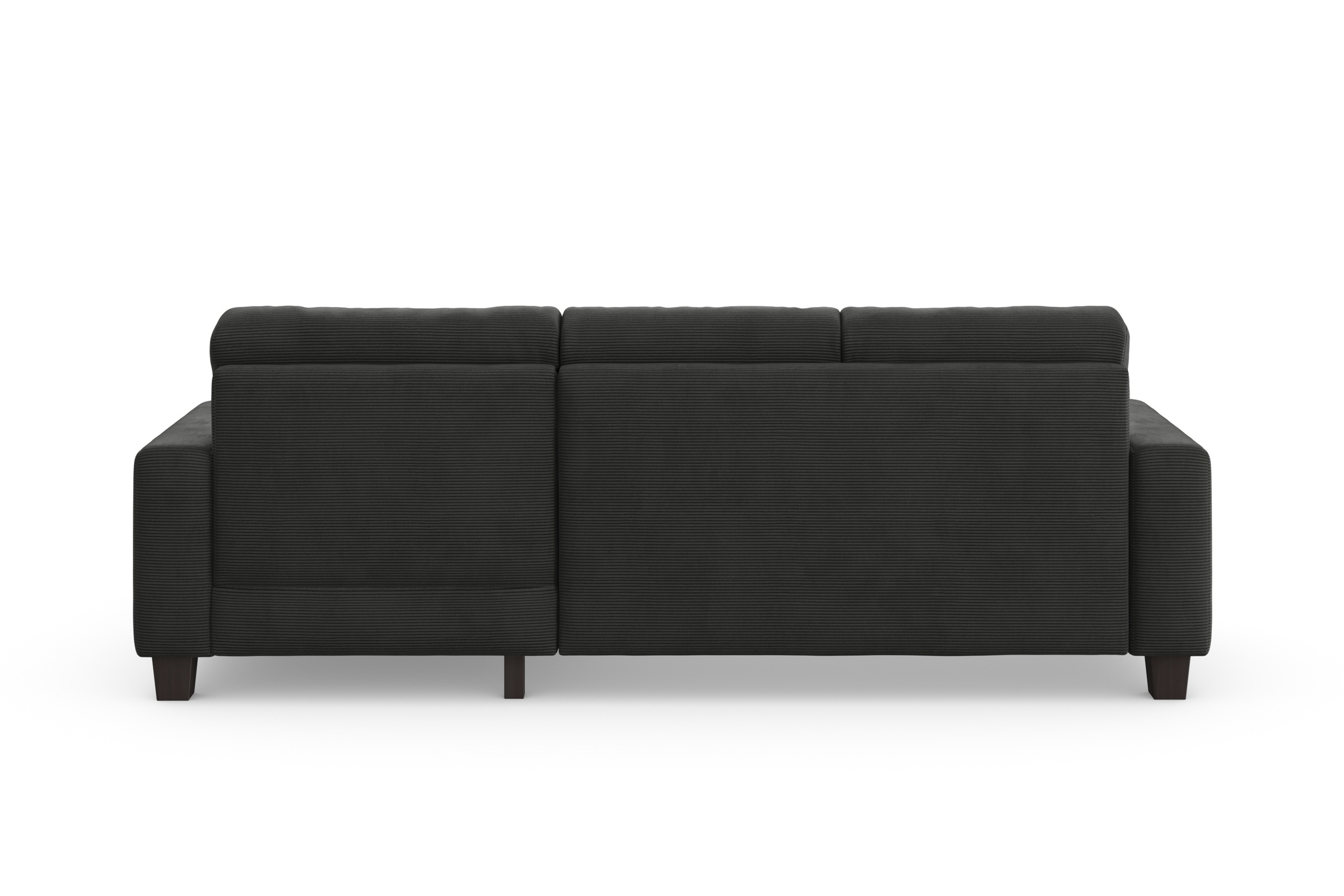 Home affaire Ecksofa »Summer L-Form«, mit Recamiere, mit oder ohne Bettfunktion und Bettkasten, Cord-Bezug