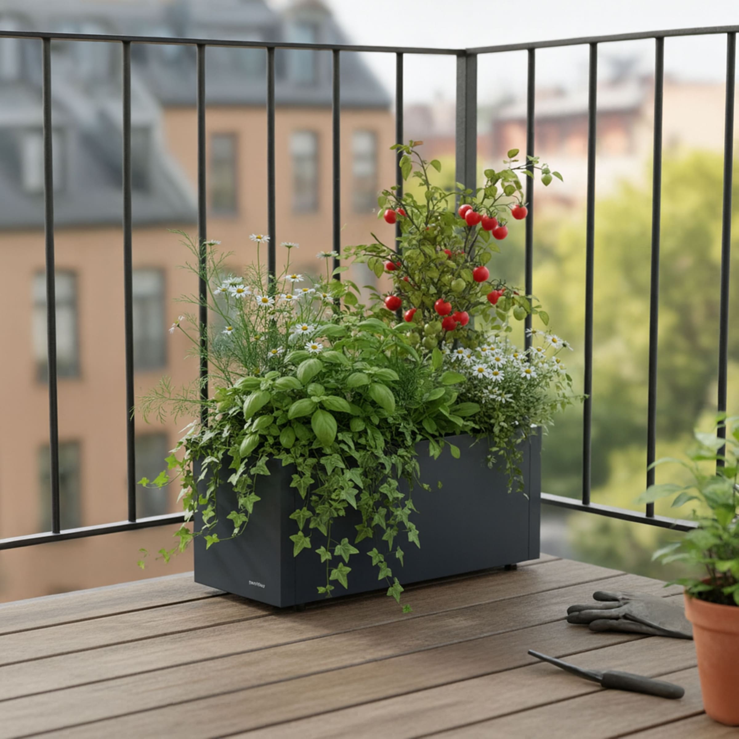 Herstera Garden Pflanzkübel »Cube« BxTxH: 60x25x25 cm