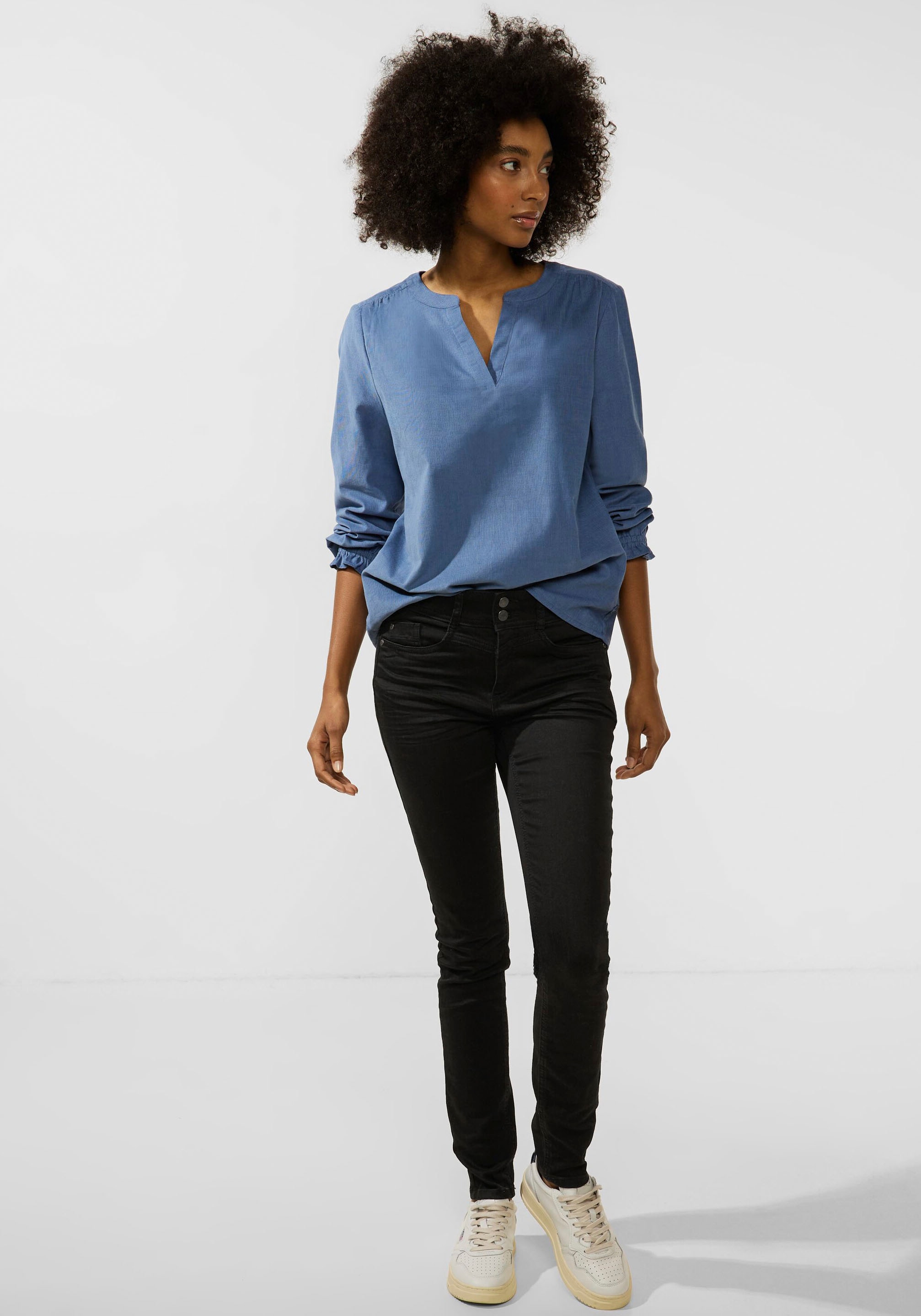 STREET ONE Slim-fit-Jeans, kaufen im Online-Shop 5-Pocket-Stil im