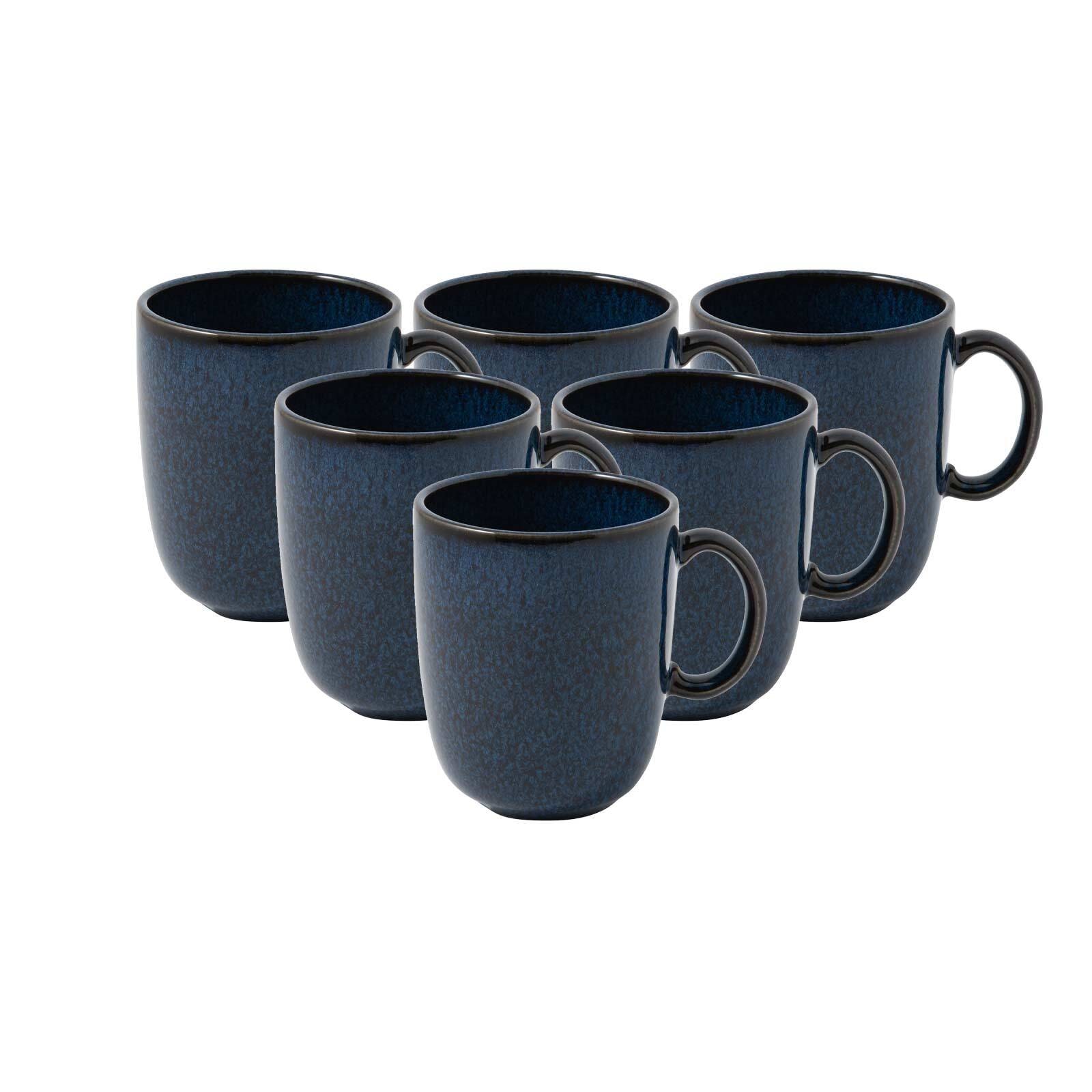 like. by Villeroy & Boch Becher »Becher mit Henkel Lave 400 ml 6er Set« günstig online kaufen