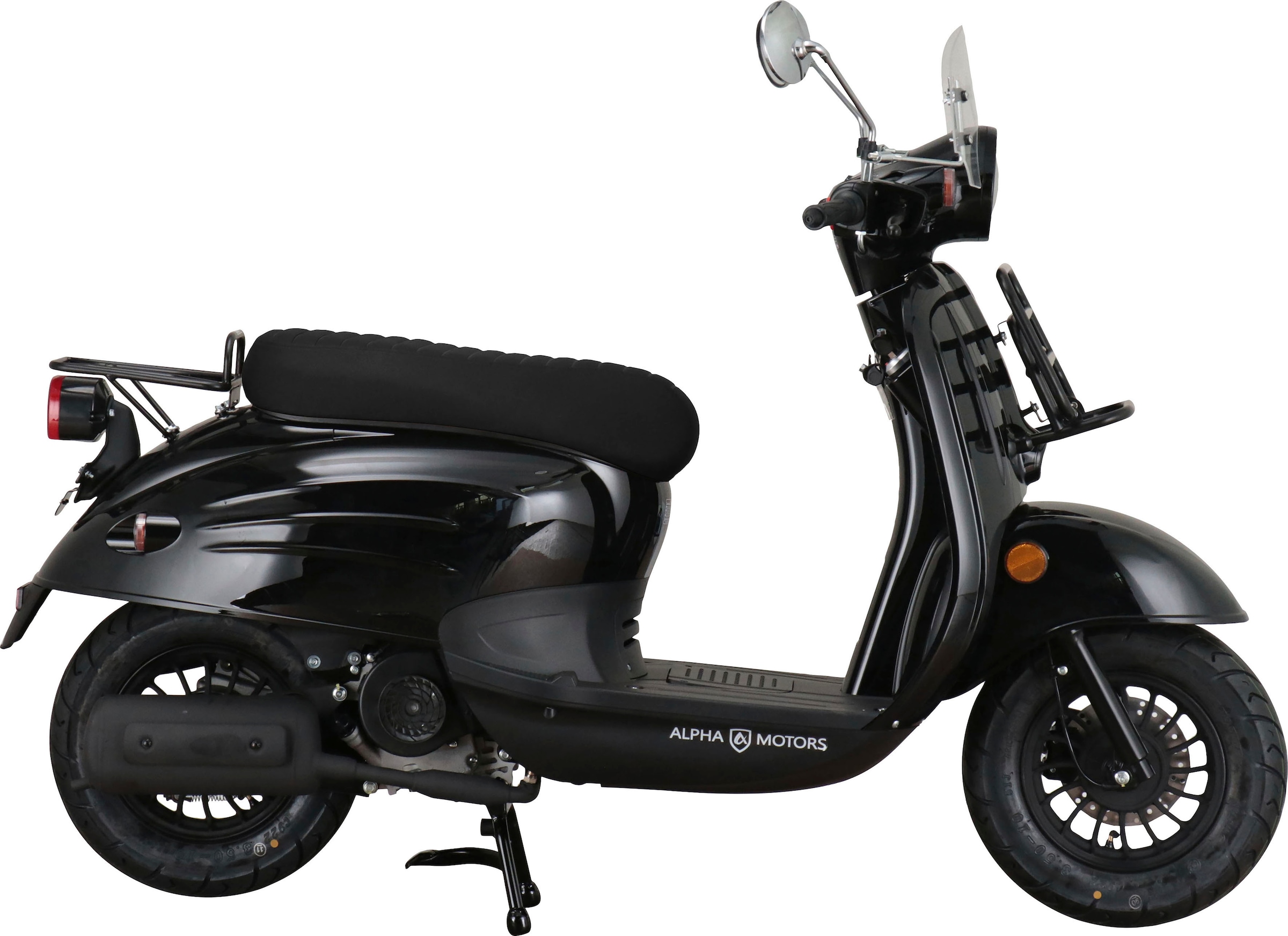Alpha Motors Motorroller »Adria«, 50 cm³, 45 km/h, Euro 5, 3,1 PS, (inkl. Windschild), mit Lenkerschloss und Windschild
