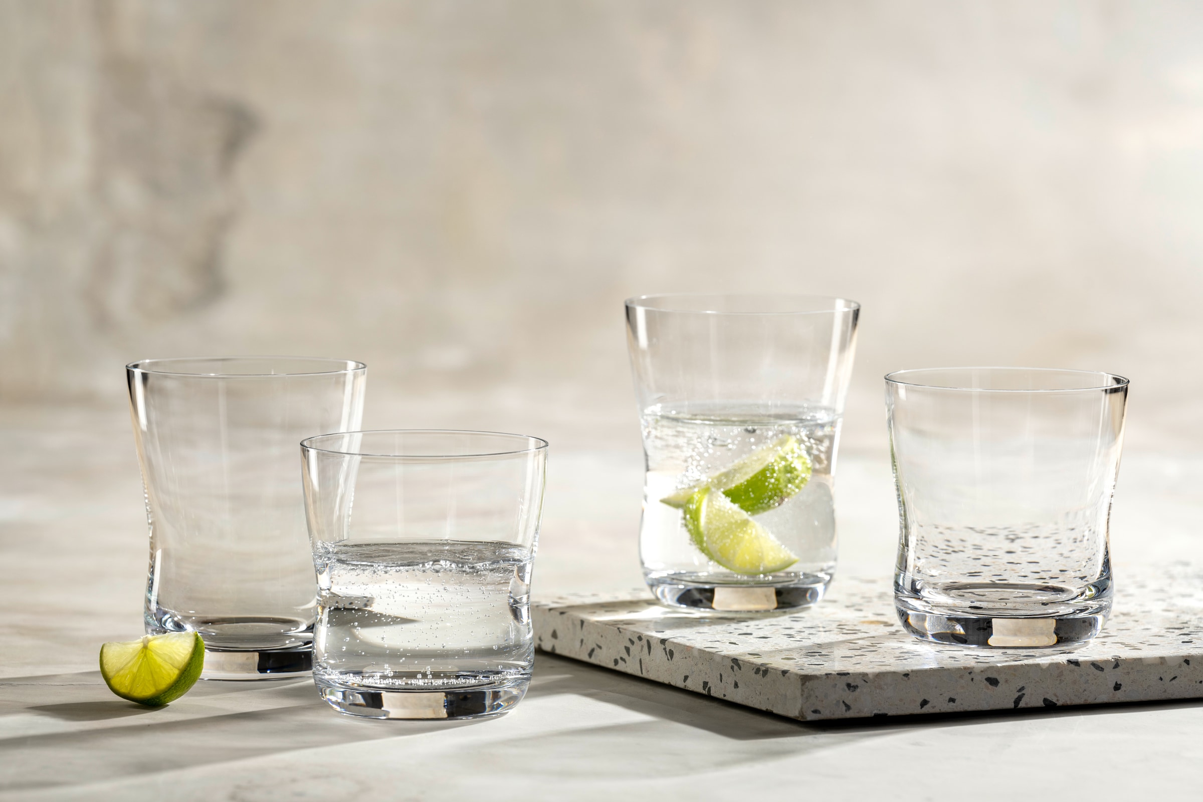 LEONARDO Gläser-Set »Trinkglas-Set VITA, 12-teilig«, (Set, 12 tlg., 6 Trinkgläser 360 ml, 6 Trinkgläser 330 ml), spülmaschinengeeignet