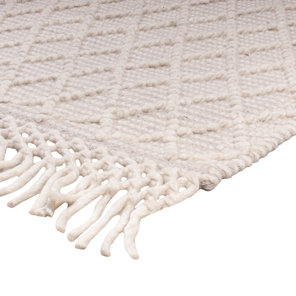 morgenland Wollteppich »NordicNook - Wollteppich«, rechteckig, 0,8 mm Höhe, Sehr weicher Flor