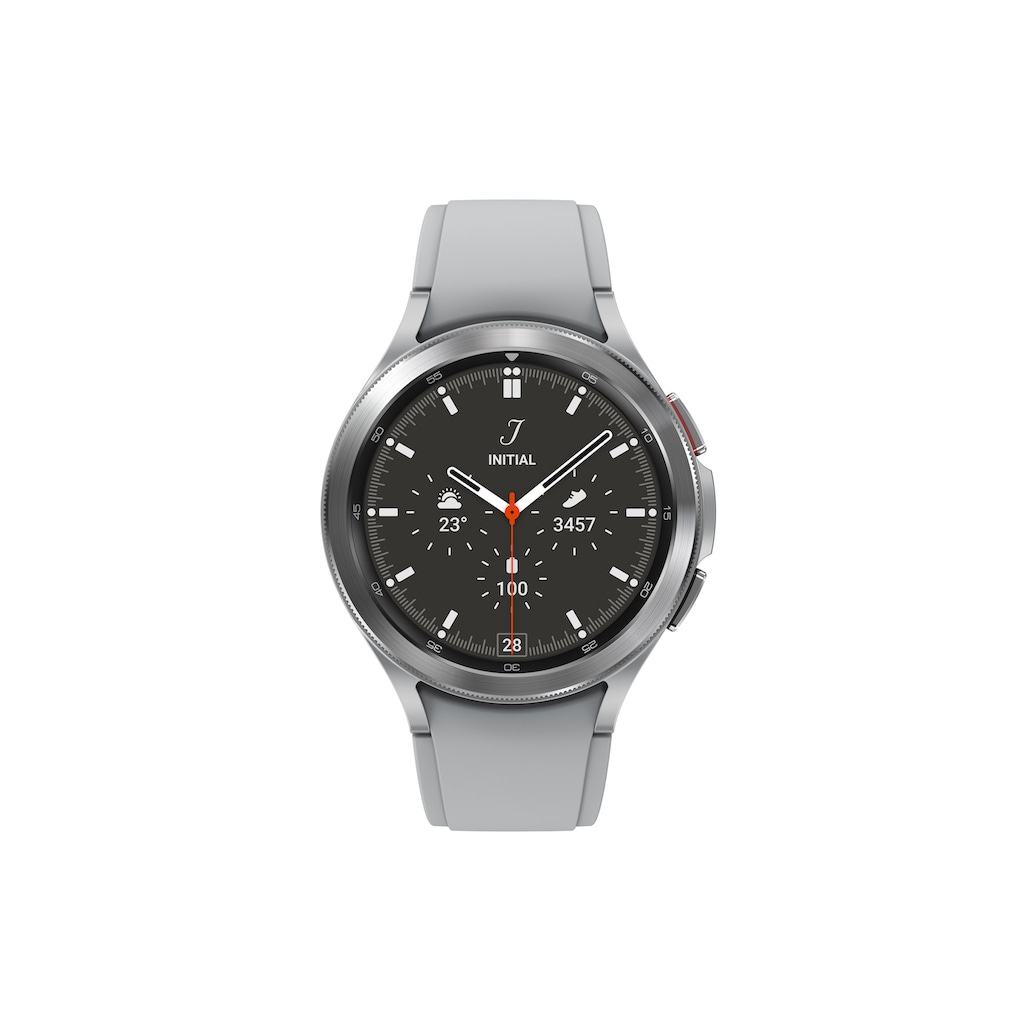 Samsung Smartwatch »Galaxy Watch4 Classic 46 mm«, (Wear OS by Google Fitness Uhr, Fitness Tracker, Gesundheitsfunktionen)
