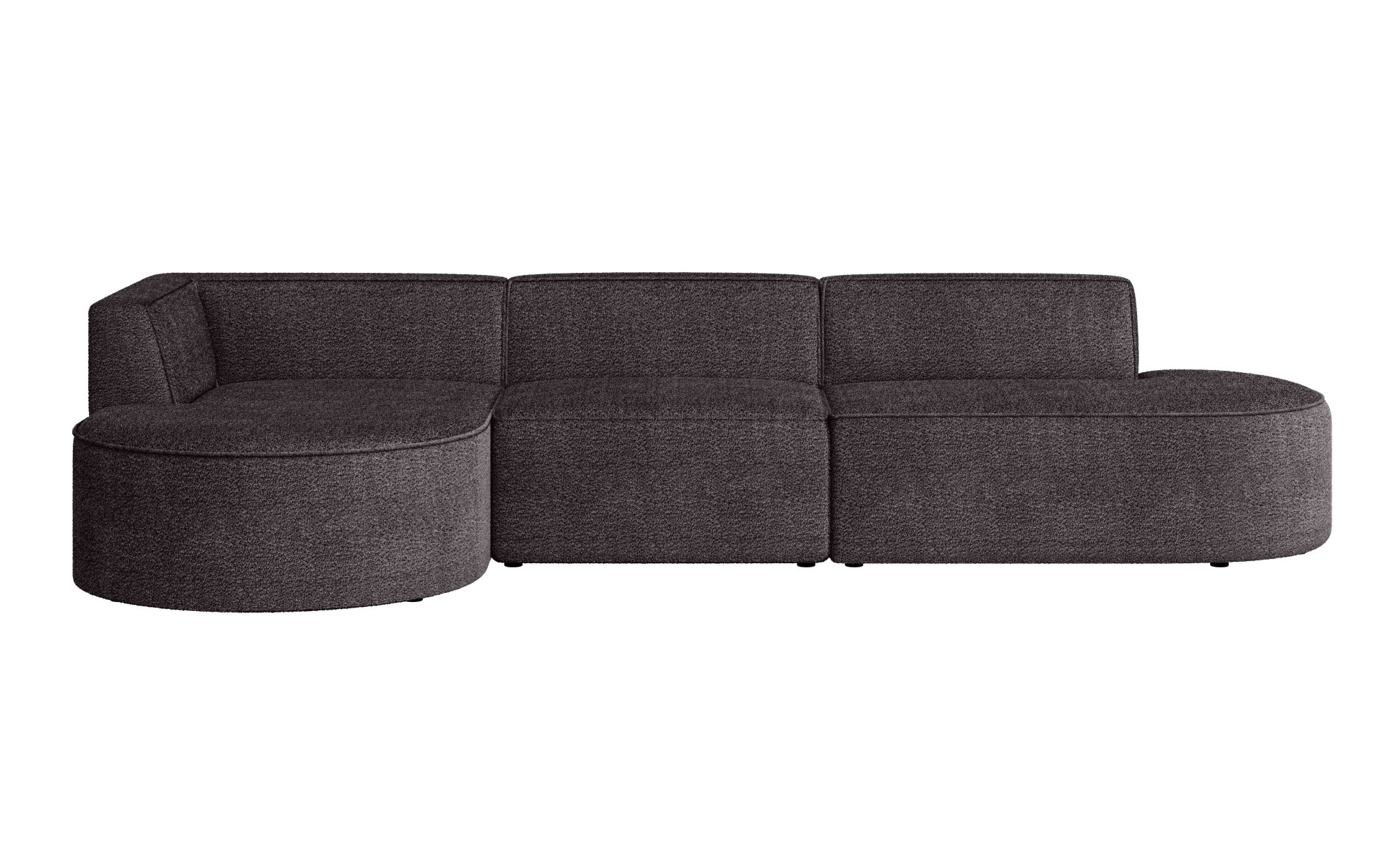 OTTO home Ecksofa »EIVIND Designer Sofa mit Ottomane rechts/links, B/T/H: 3 günstig online kaufen