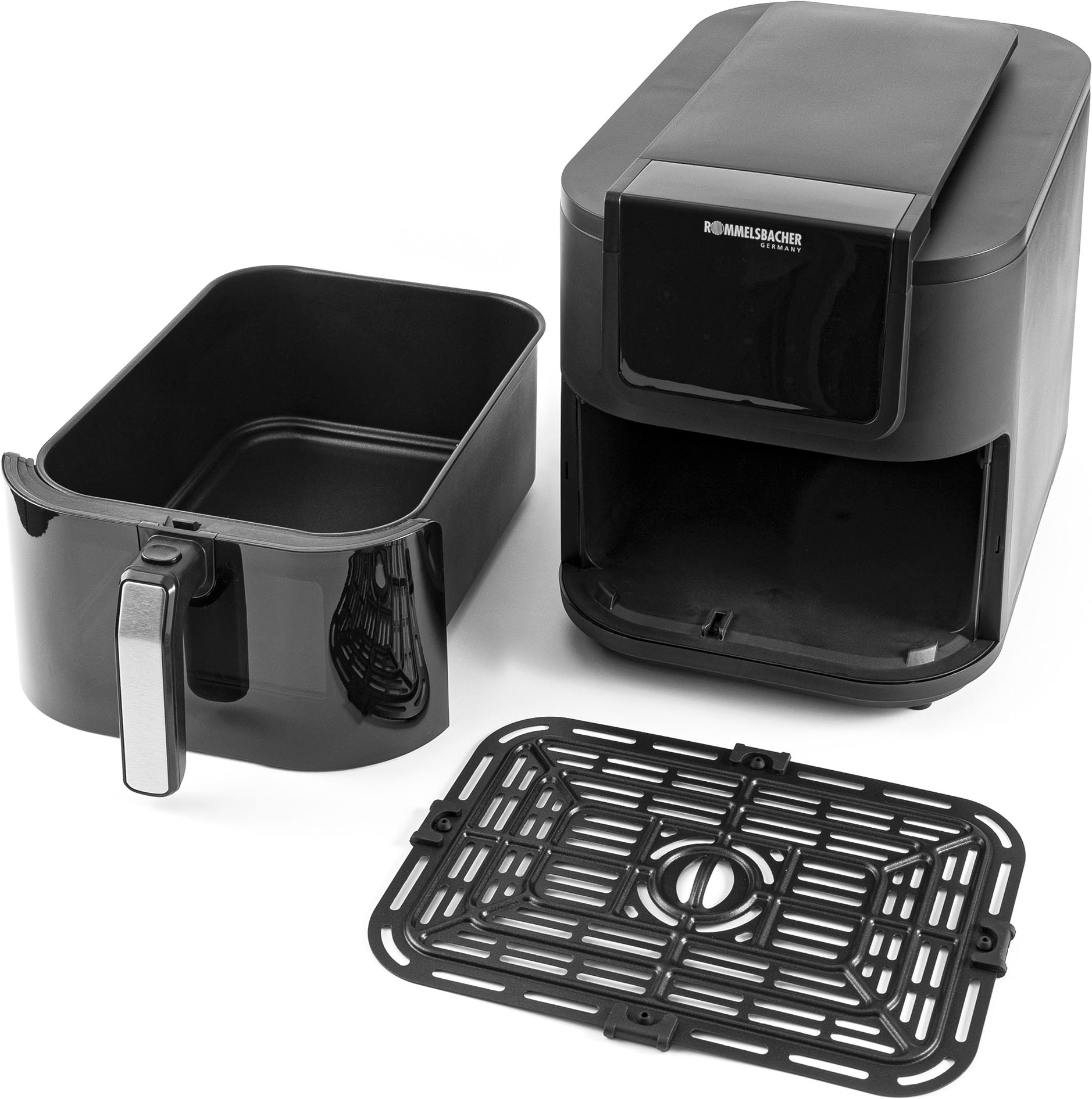Rommelsbacher Heißluftfritteuse »FRH 1700« 1700 W XXL Frittier-/Backkorb mit 8 l Volumen, für bis zu 1000 g Pommes